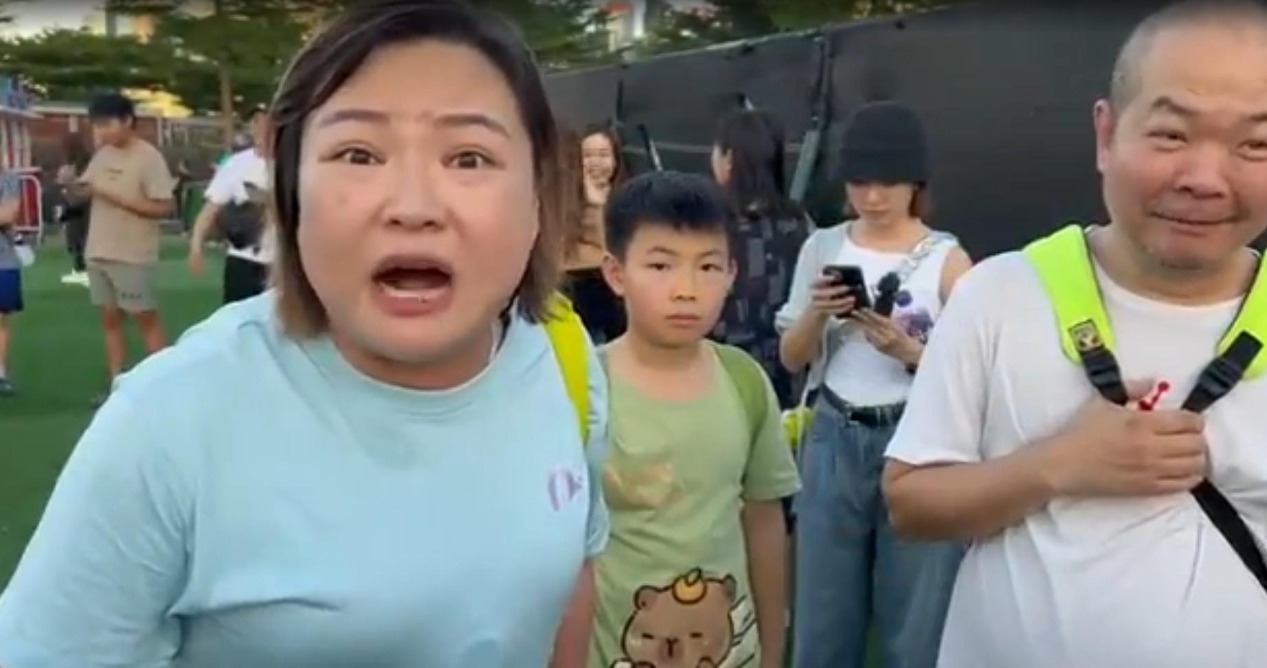 熱氣球節|苦主何小姐豪花3000多元但無法體驗熱氣球升空,言論在網上爆紅。(Yahoo影片截圖)