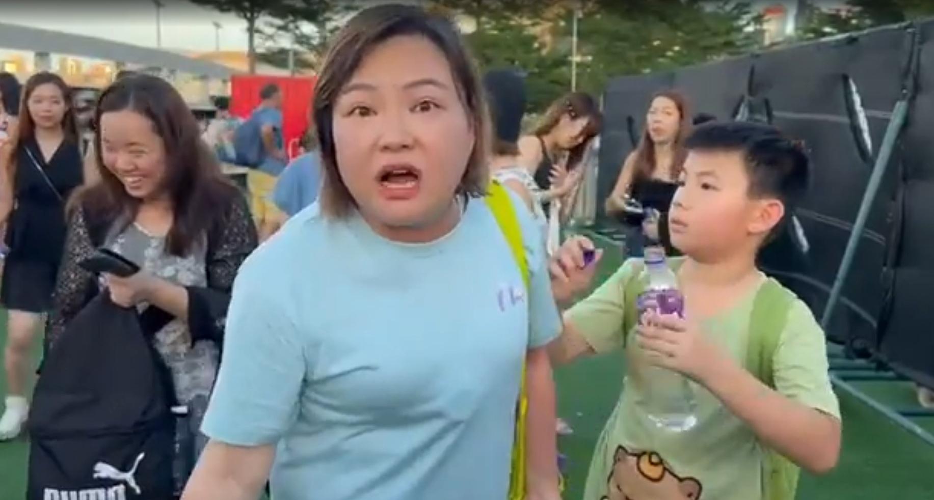 熱氣球節|苦主何小姐豪花3000多元但無法體驗熱氣球升空,言論在網上爆紅。(Yahoo影片截圖)