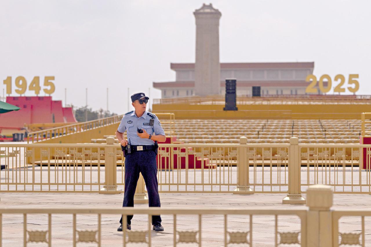 天安門廣場 抗戰勝利80周年 九三閱兵
