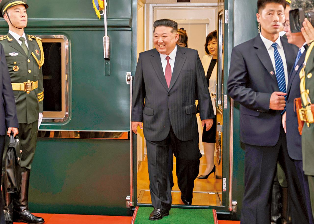 北韓領袖金正恩