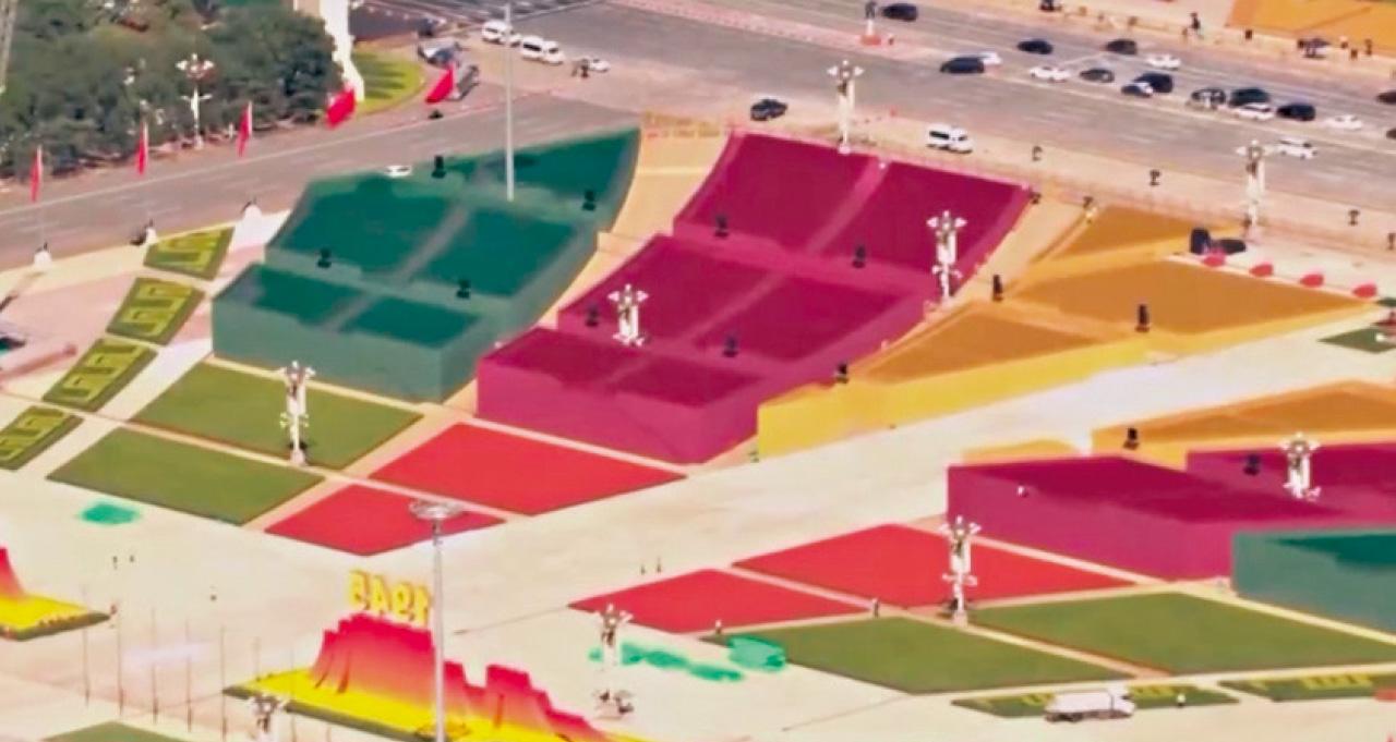 天安門廣場 抗戰勝利80周年 九三閱兵