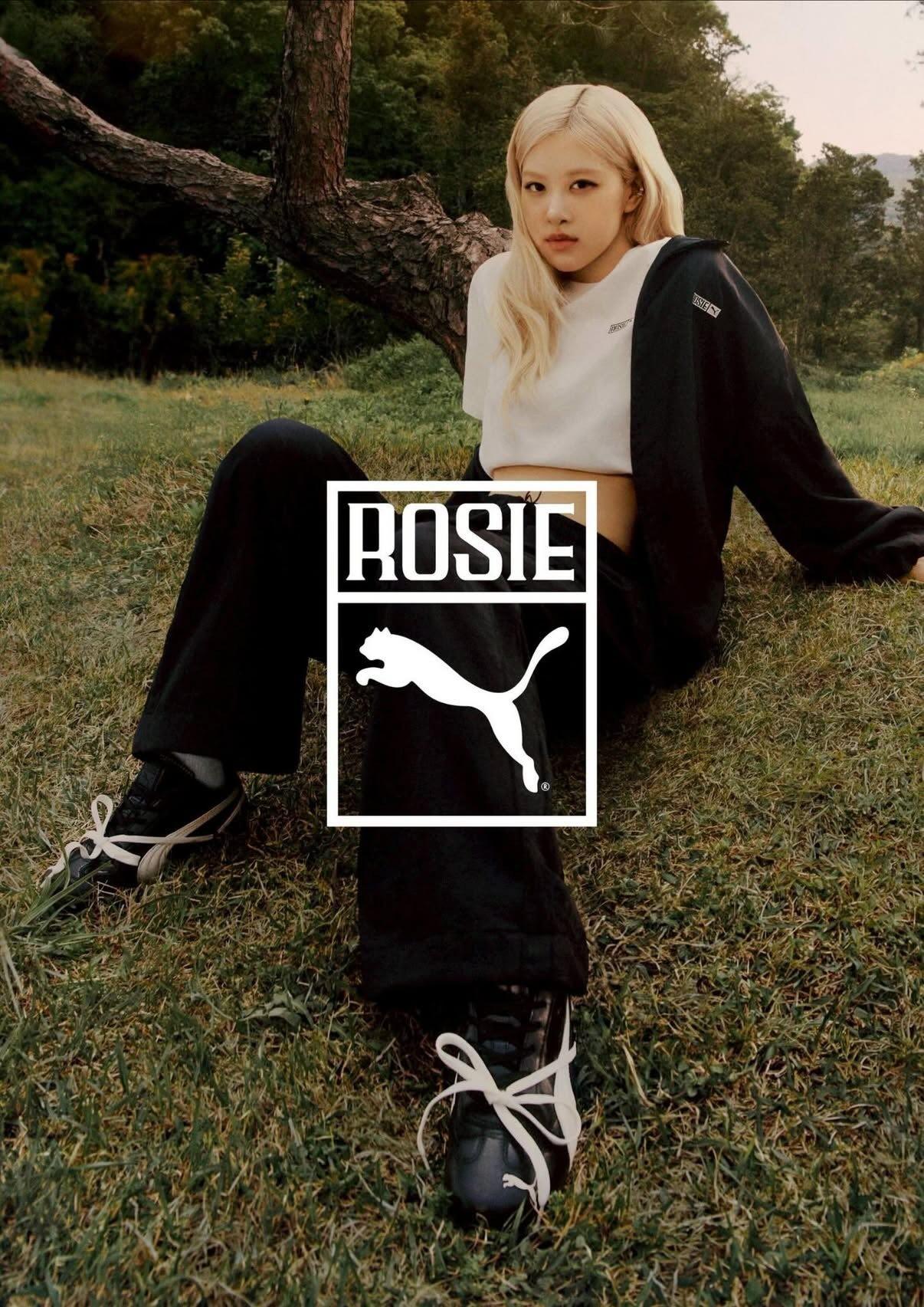 Rose與PUMA合作的服飾海報。