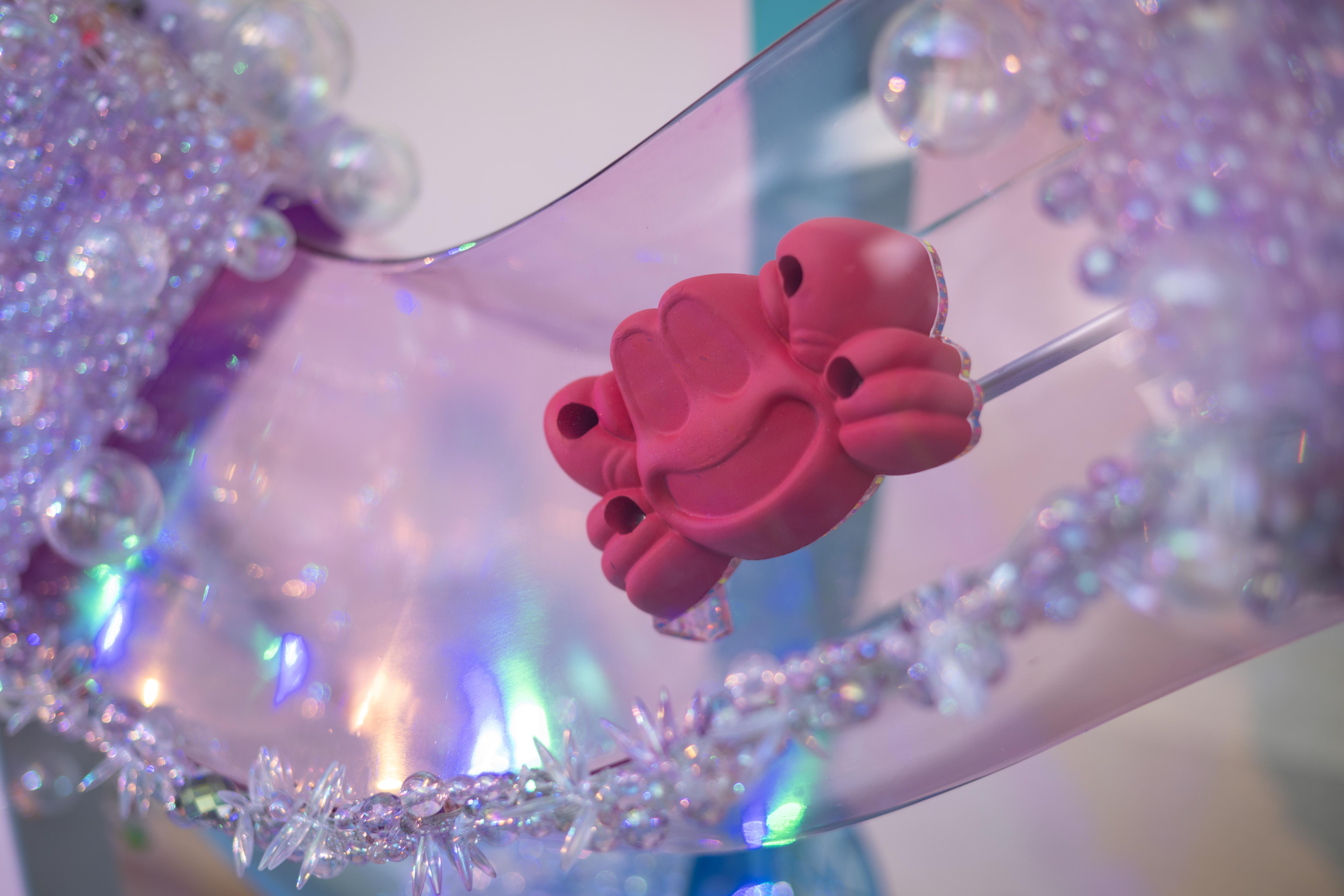 室內遊樂場的揼蟹,亦成為她的創作素材。