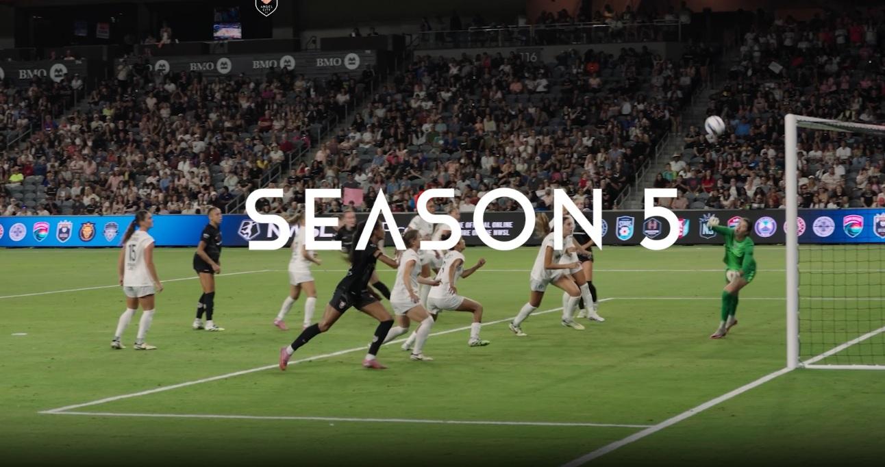 美職女子足球隊天使城(Angel City FC)。(官網影片截圖)