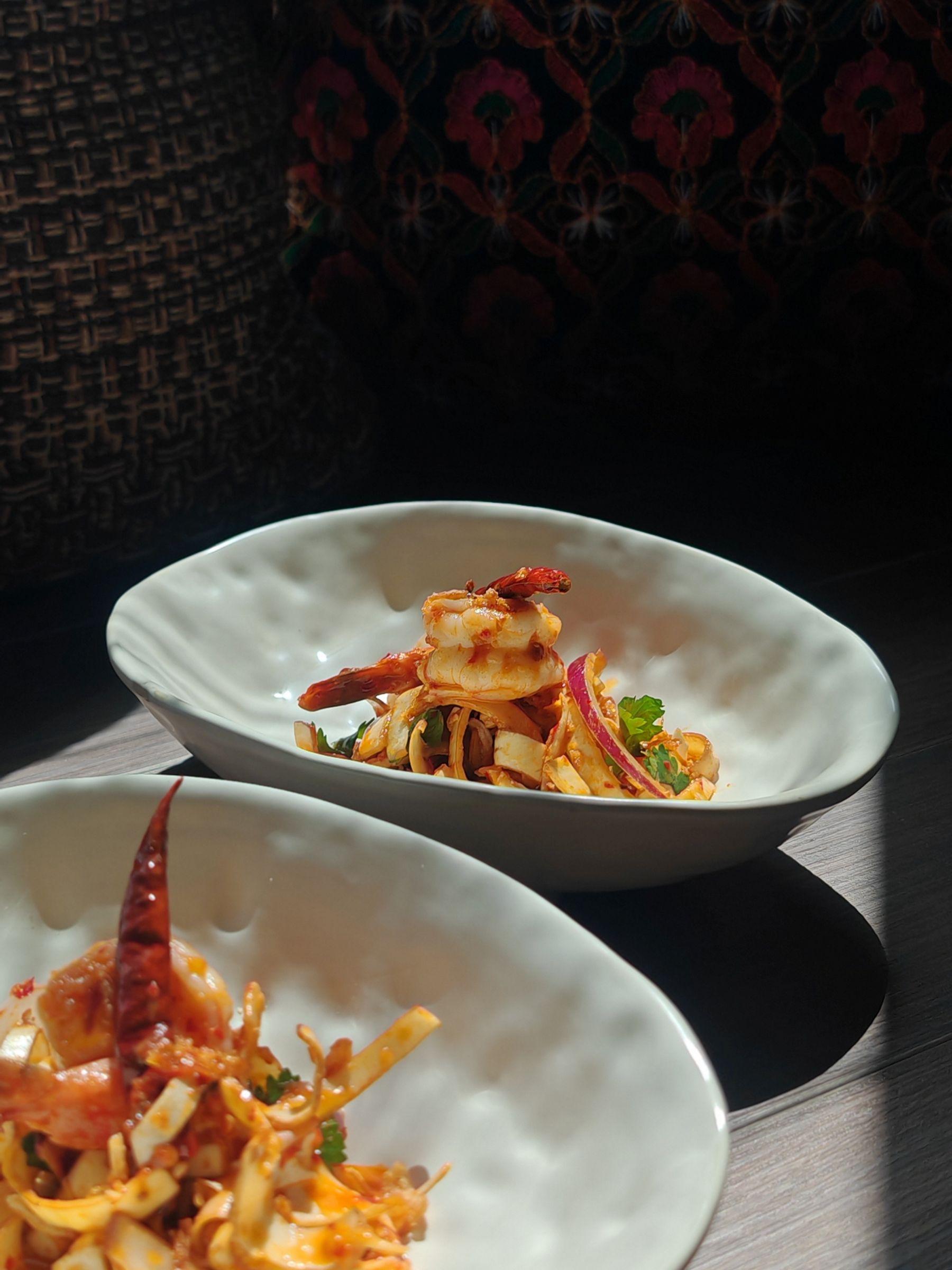 香蕉花沙津(相片來源:IG@hungry.bear.hk)