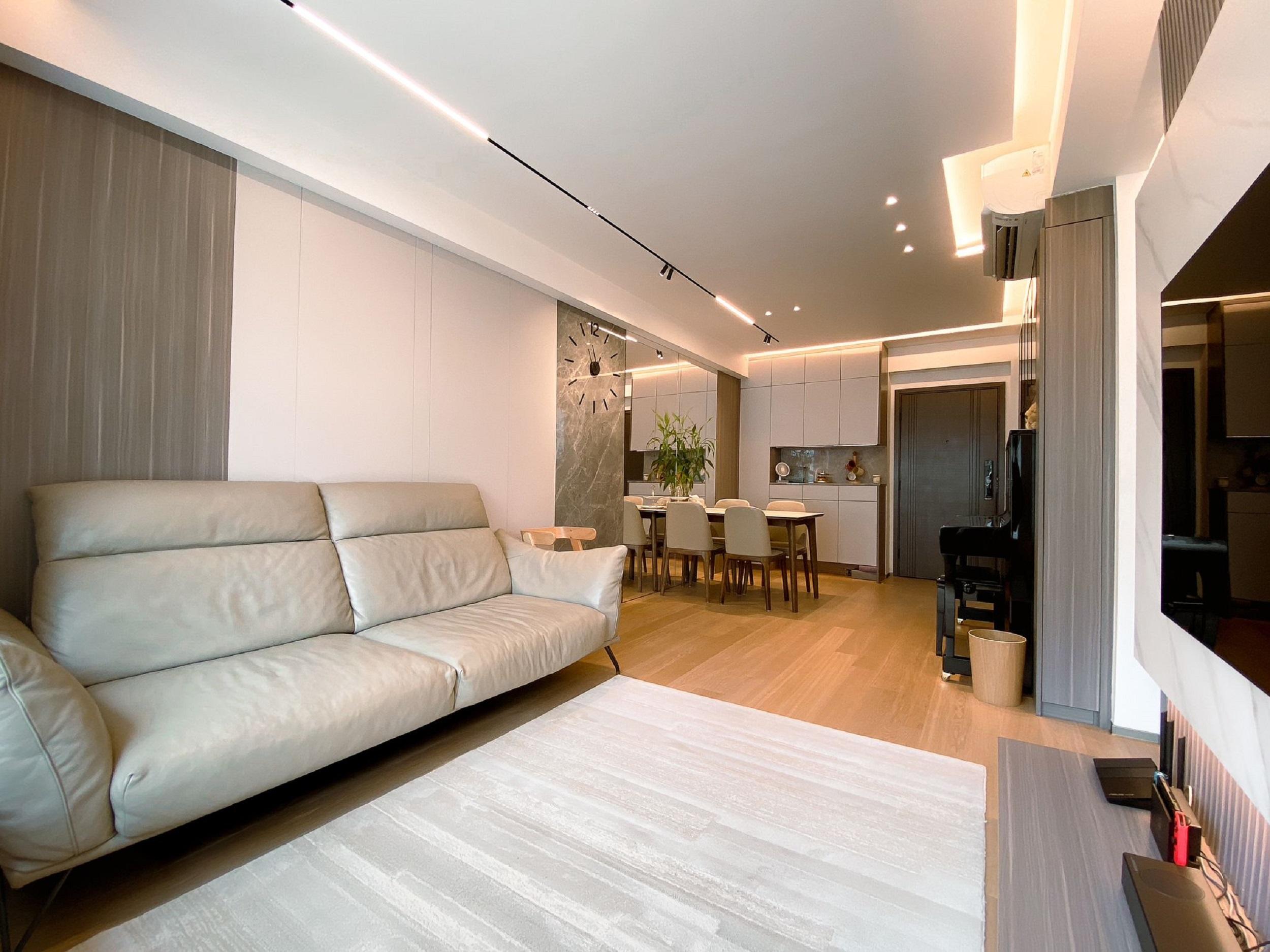 客飯廳間隔分明,飯廳空間闊落。