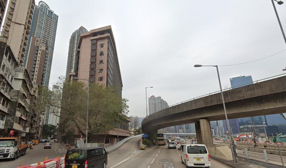 九龍城富豪東方酒店。(Google地圖截圖)