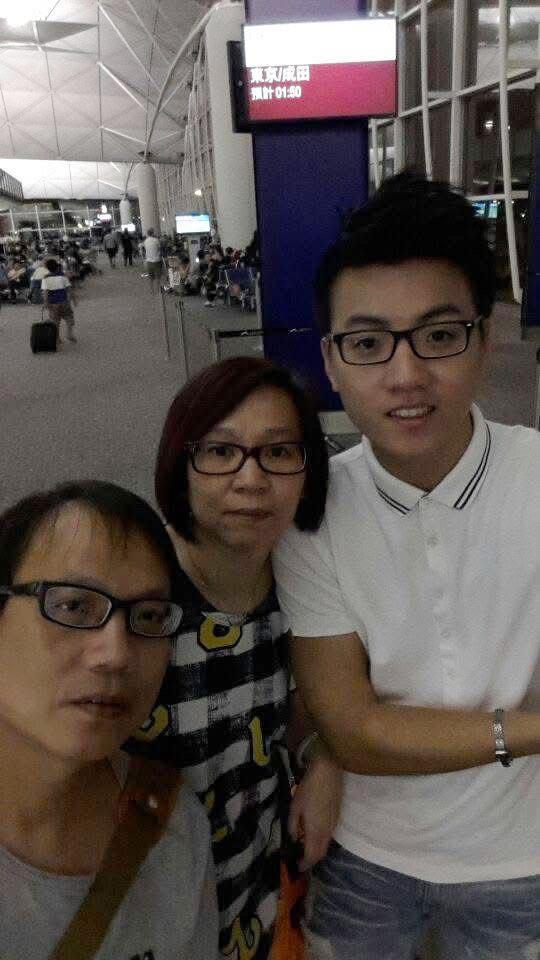 東京是力臻當年第一次儲到錢請父母去旅行的地方。