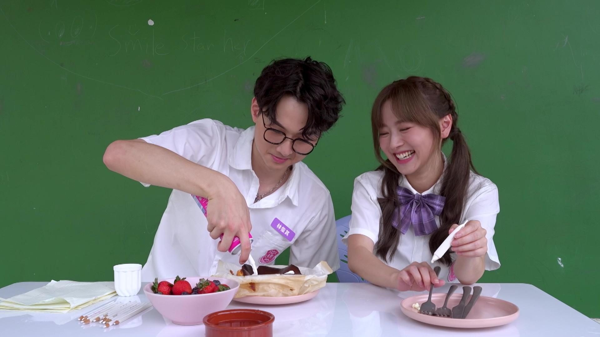 羅毓儀因戀愛真人騷《女神配對計劃》撻着林俊其。