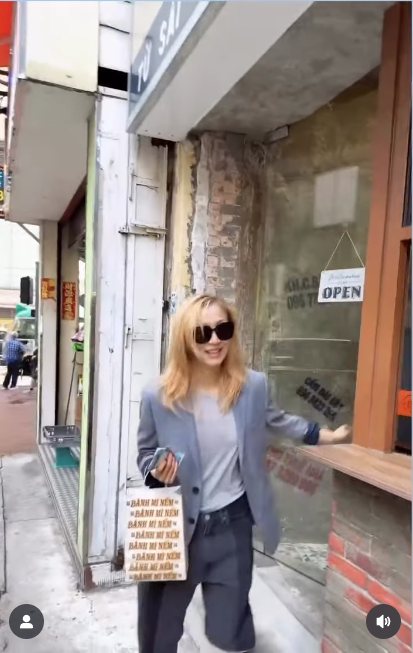 Sammi早前8月中也來過灣仔店,全程拍短片曝光外賣過程。(影片截圖IG:sammi_chengsauman)