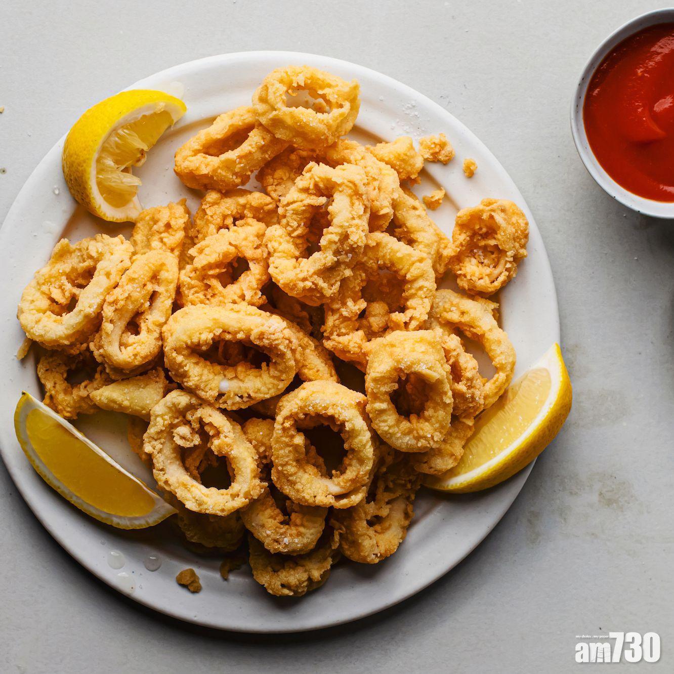 魷魚本身屬高膽固醇,如經油炸或含反式脂肪,不利膽固醇。