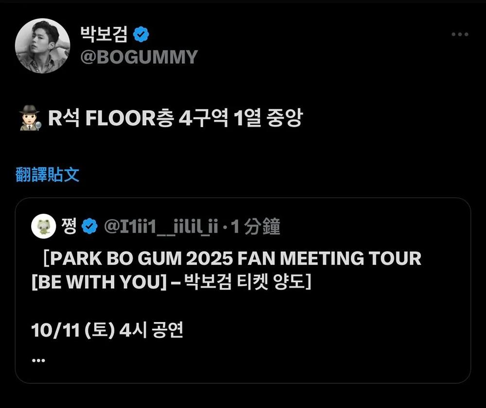 朴寶劍當上偵探捉正黃牛黨。