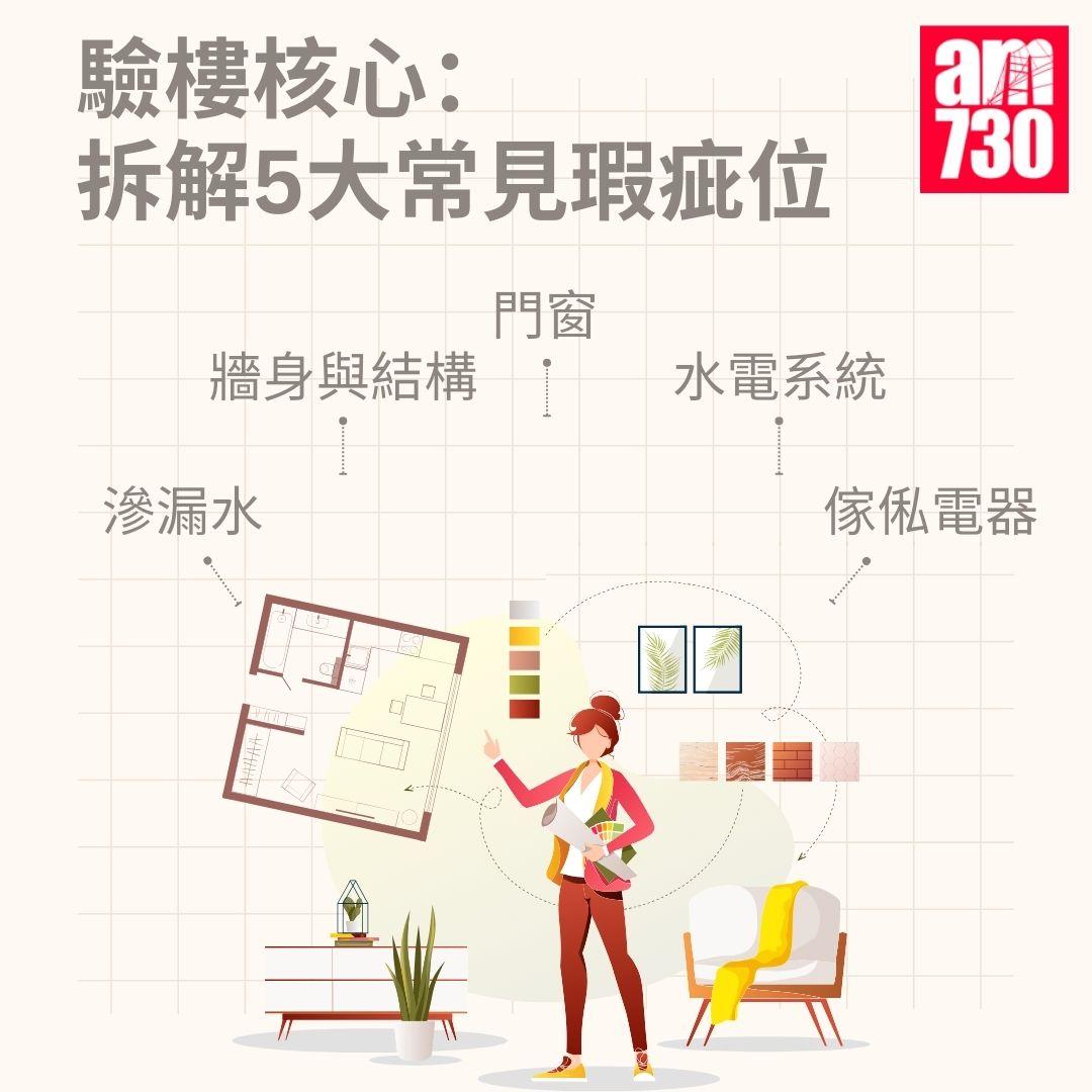 驗樓核心:拆解5大常見瑕疵位