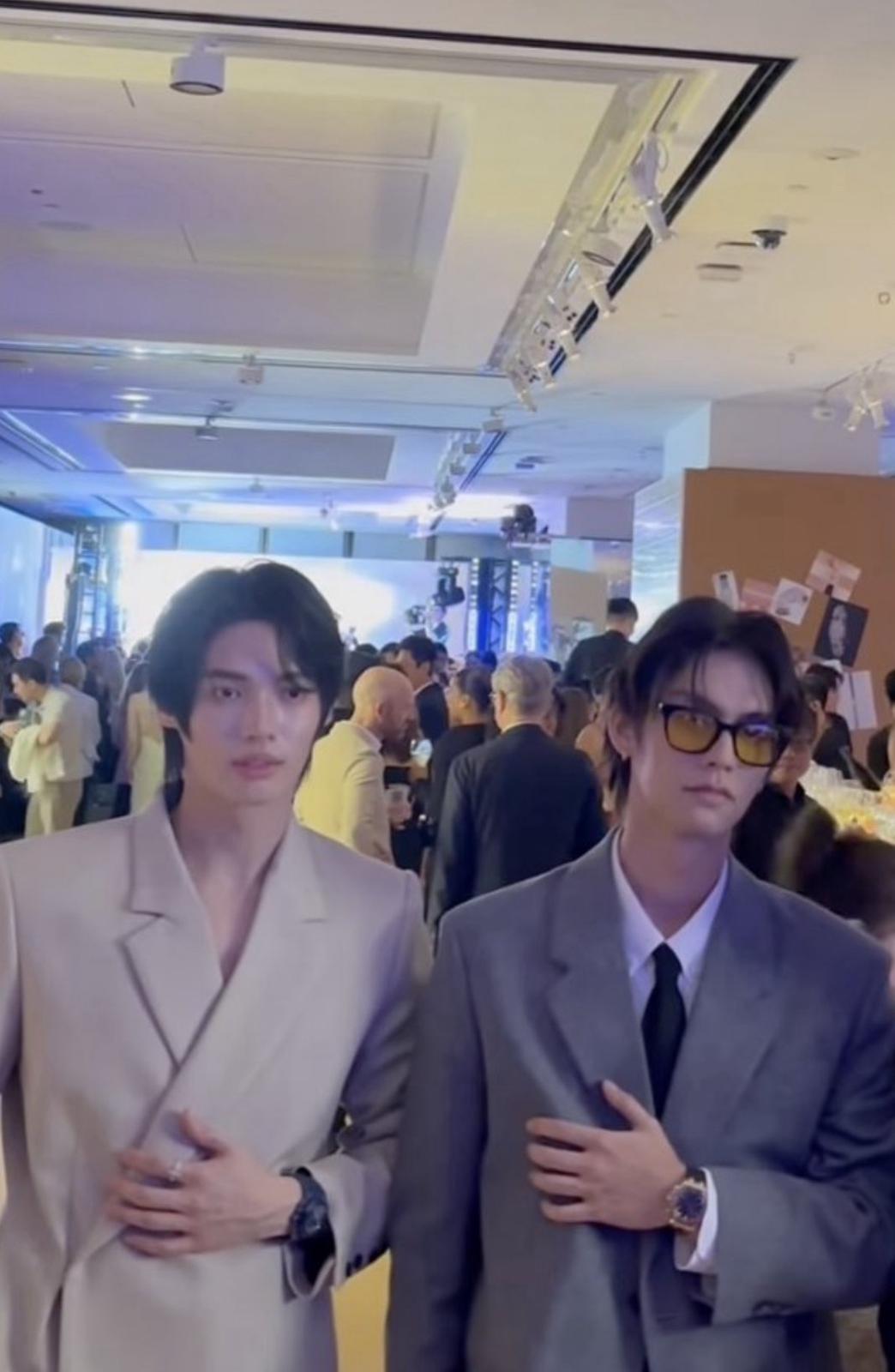 Bright與Win久未公開合體,昨晚終於在香港同場現身品牌活動。