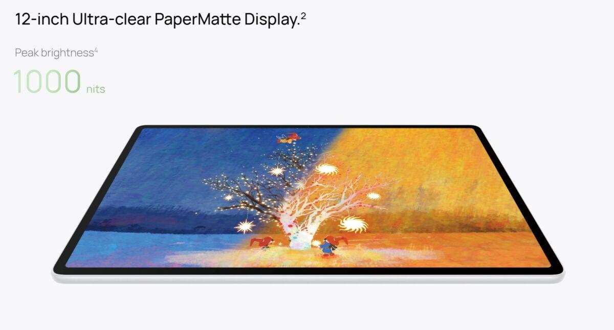 HUAWEI MatePad 12 X 2025平板電腦屏幕擁有 2800 x 1840 像素超高解像度、280 PPI 像素密度。