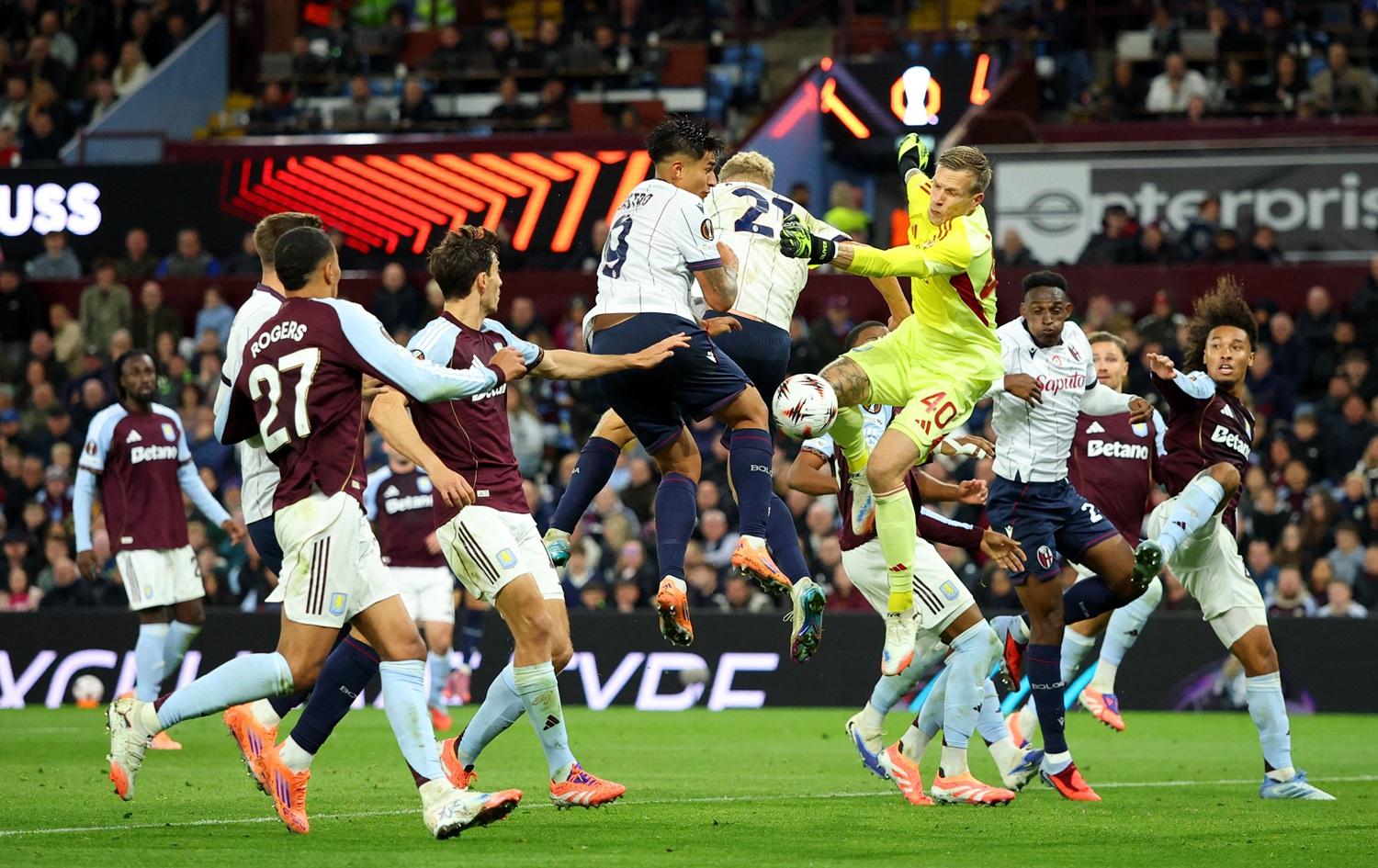 阿士東維拉1:0擊敗博洛尼亞。(路透社)