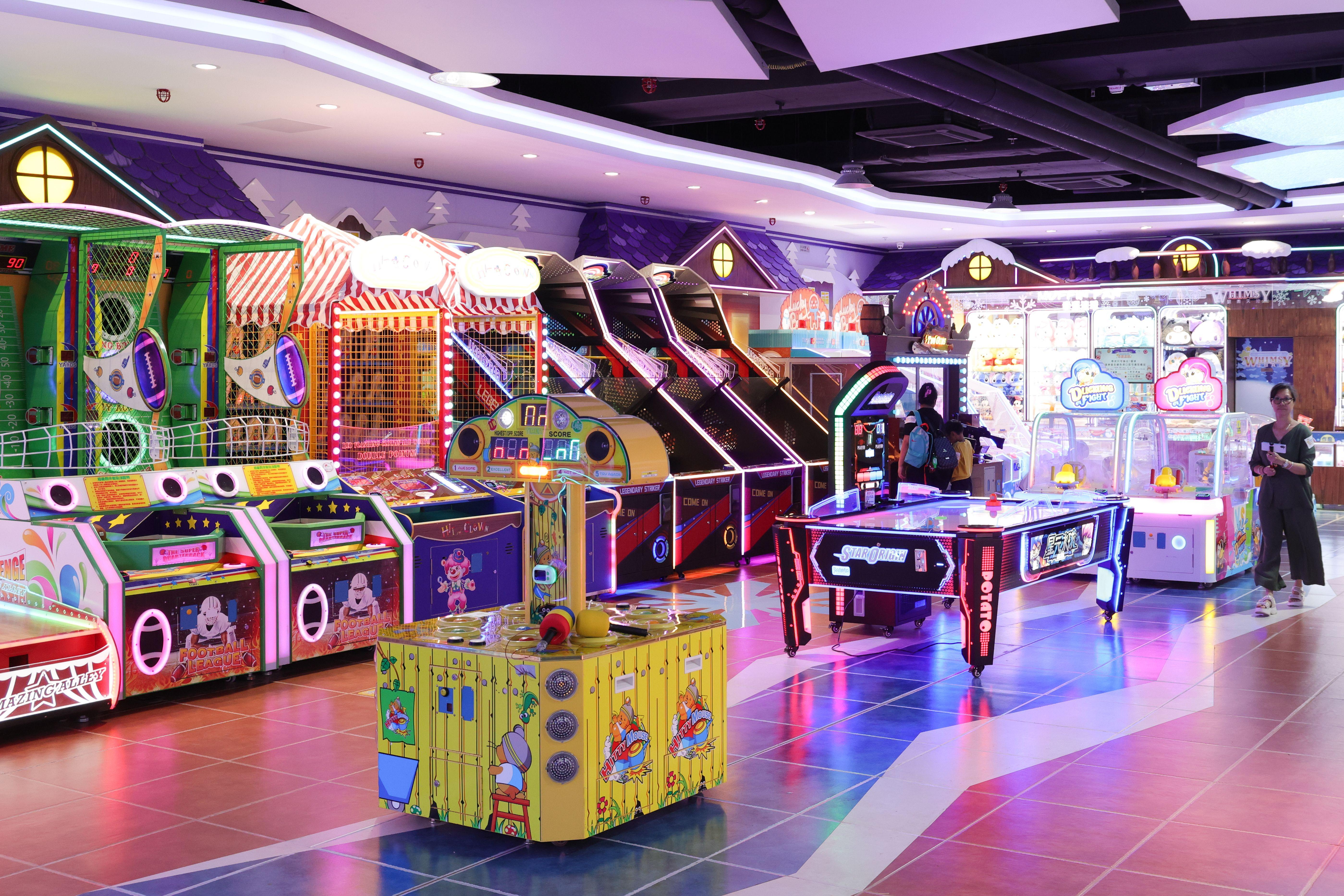 多款遊戲機。(吳康琦攝)