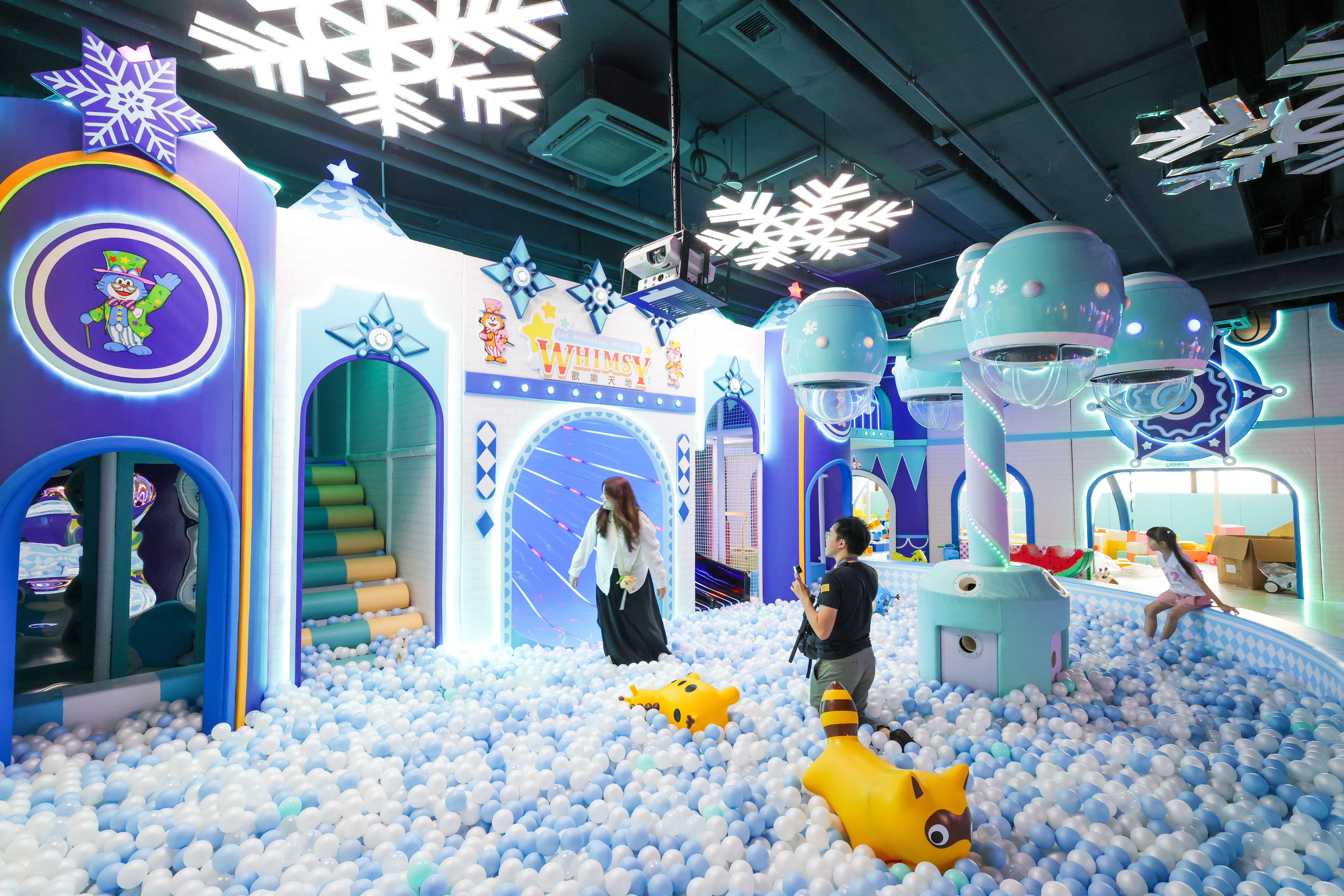 小朋友最愛的波波池(吳康琦攝)