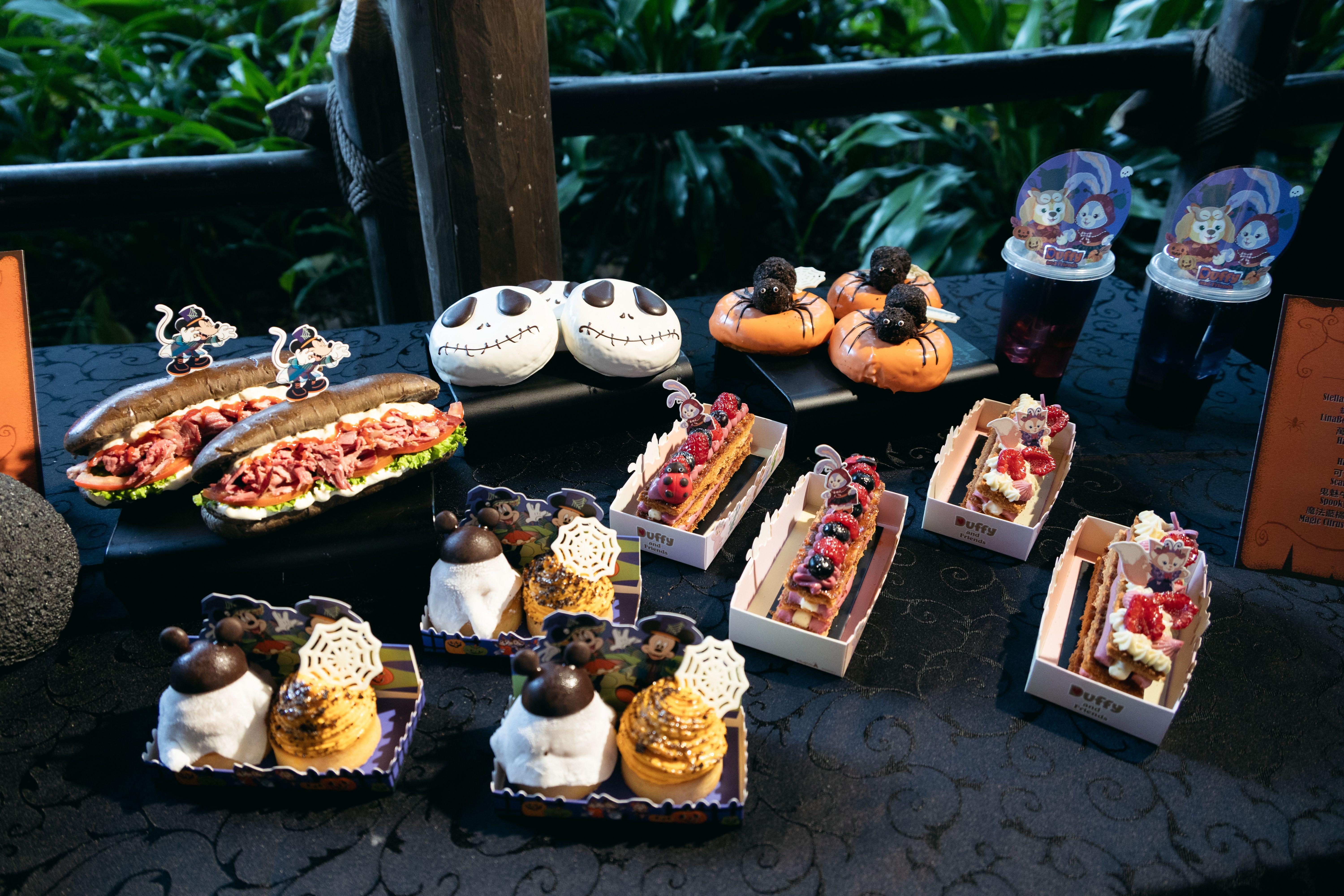 萬聖節主題小食。(周令知攝)