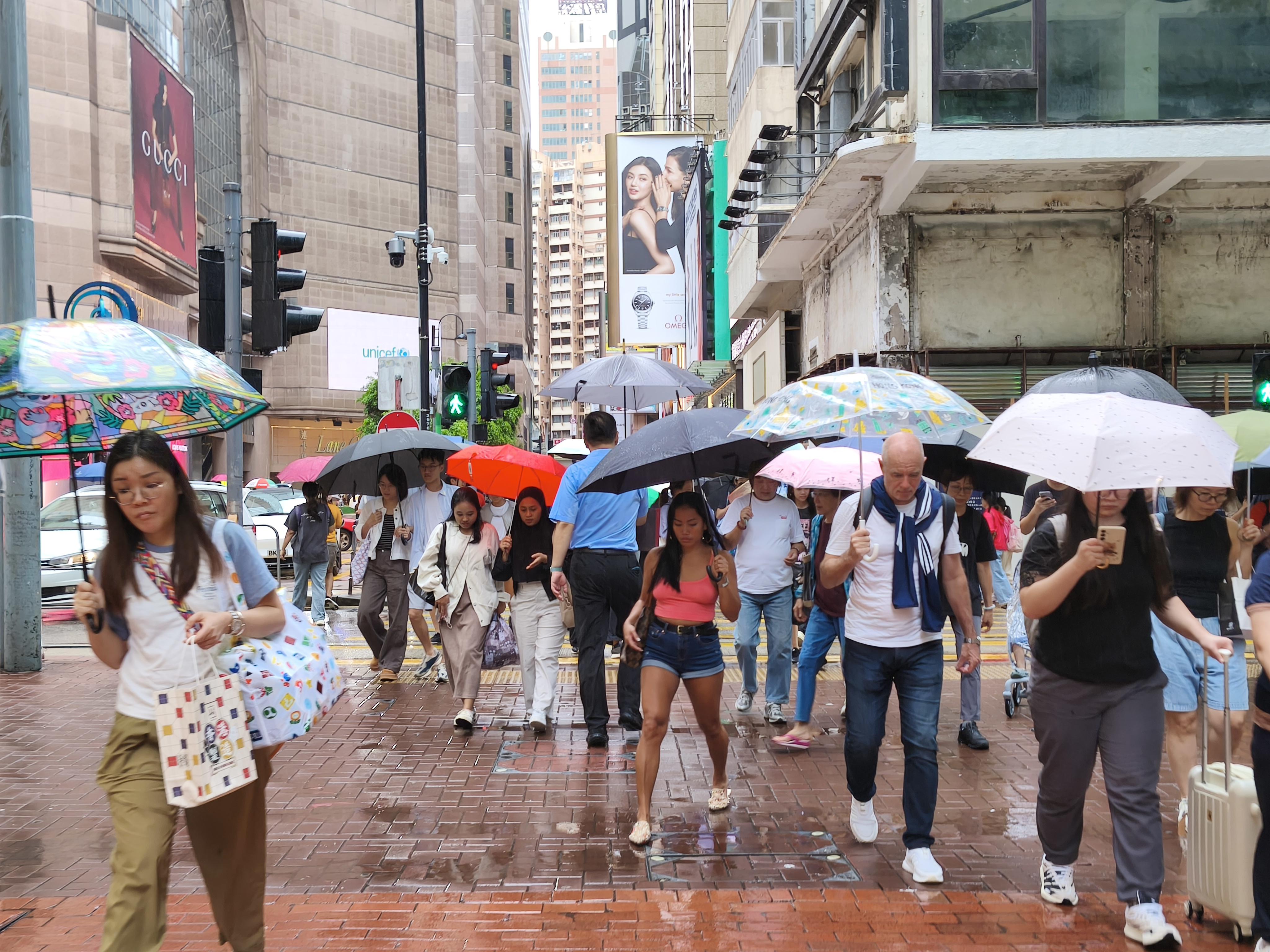 超強颱風樺加沙襲港,將帶來惡劣天氣。(中通社資料圖片)