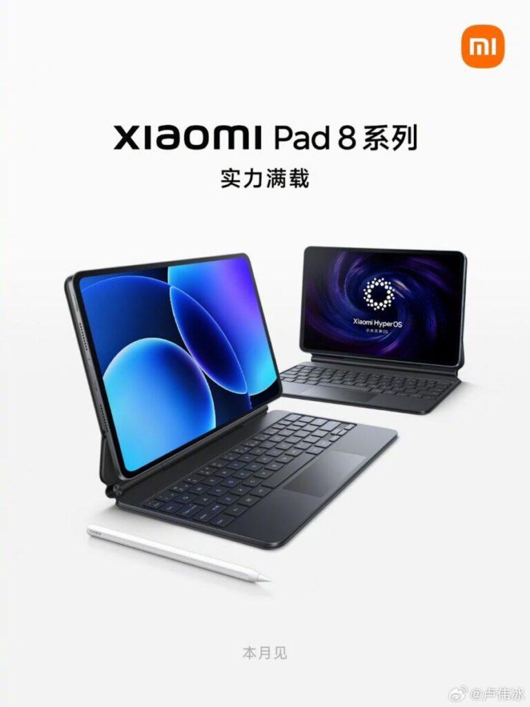 宣傳圖可看到 Xiaomi Pad 8 鍵盤套設計近似前代,另外該系列平板向有推出海外版本慣例,故未來亦頗大機會有港版 Xiaomi Pad 8 可用。