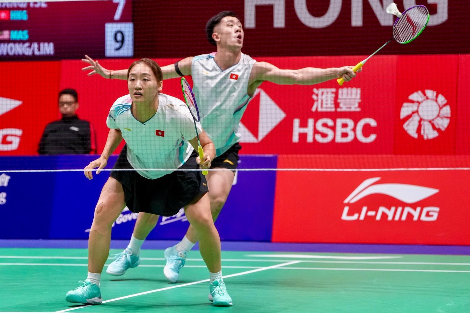 羽毛球|香港公開賽鄧俊文/謝影雪反勝晉16強 伍家朗李卓耀齊遭逆轉