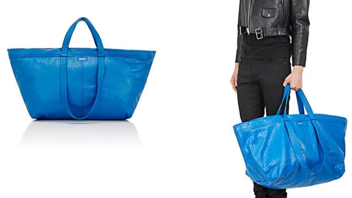 巴黎世家新搞作 巢掹掹「超市膠袋」售995美元