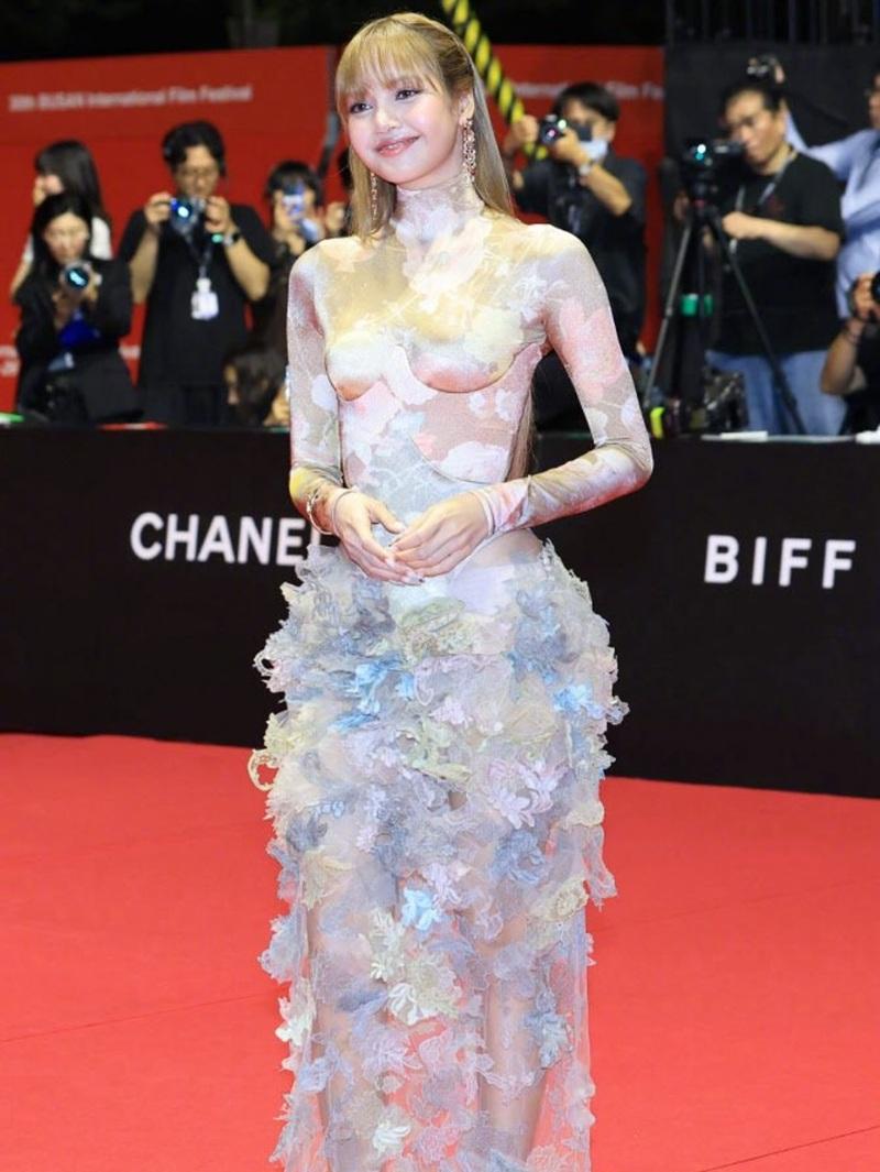 釜山電影節|梁家輝任評審 Lisa透視裙搶風頭。