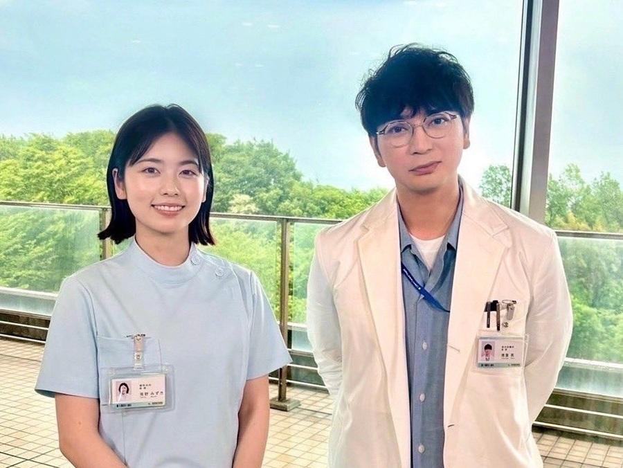 曾與多位靚仔演員合作的小芝,現在輪到松本潤。