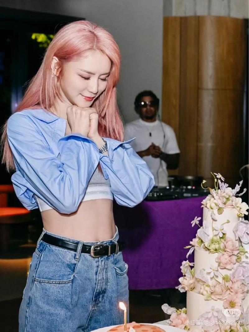 張馨月生日晒fit身材 傳林峯送百萬名錶賀壽