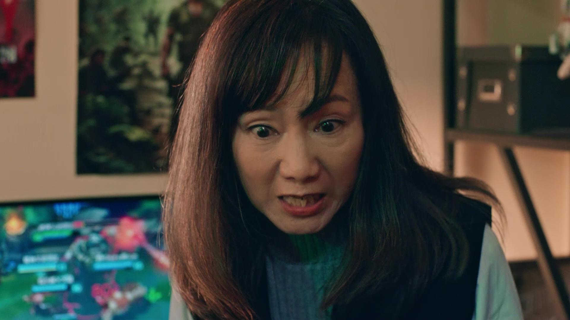 林映輝角色最終壓力爆煲瘋狂咆吼兼崩潰。