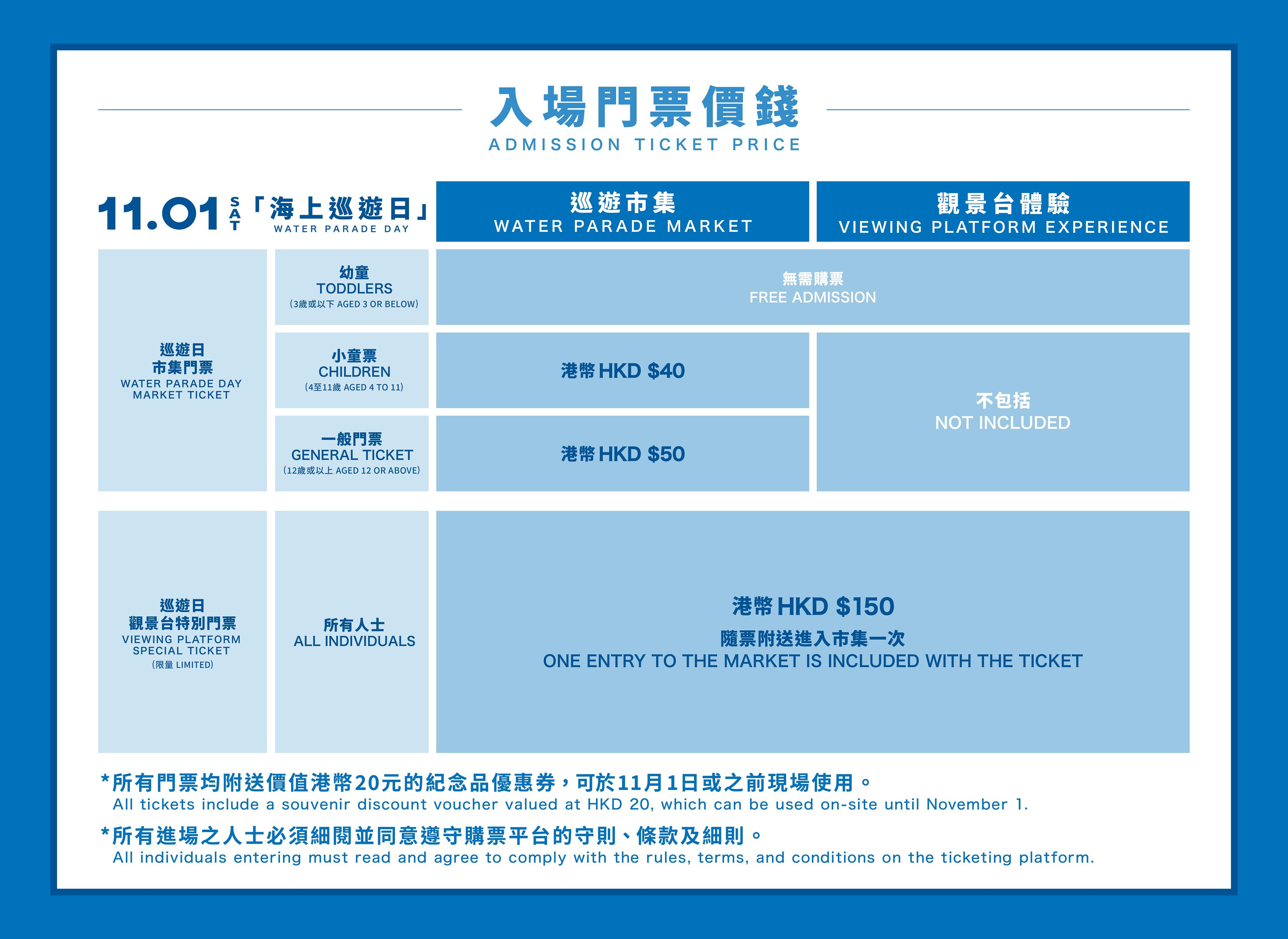 巡遊市集早鳥門票9月26日KLOOK開賣