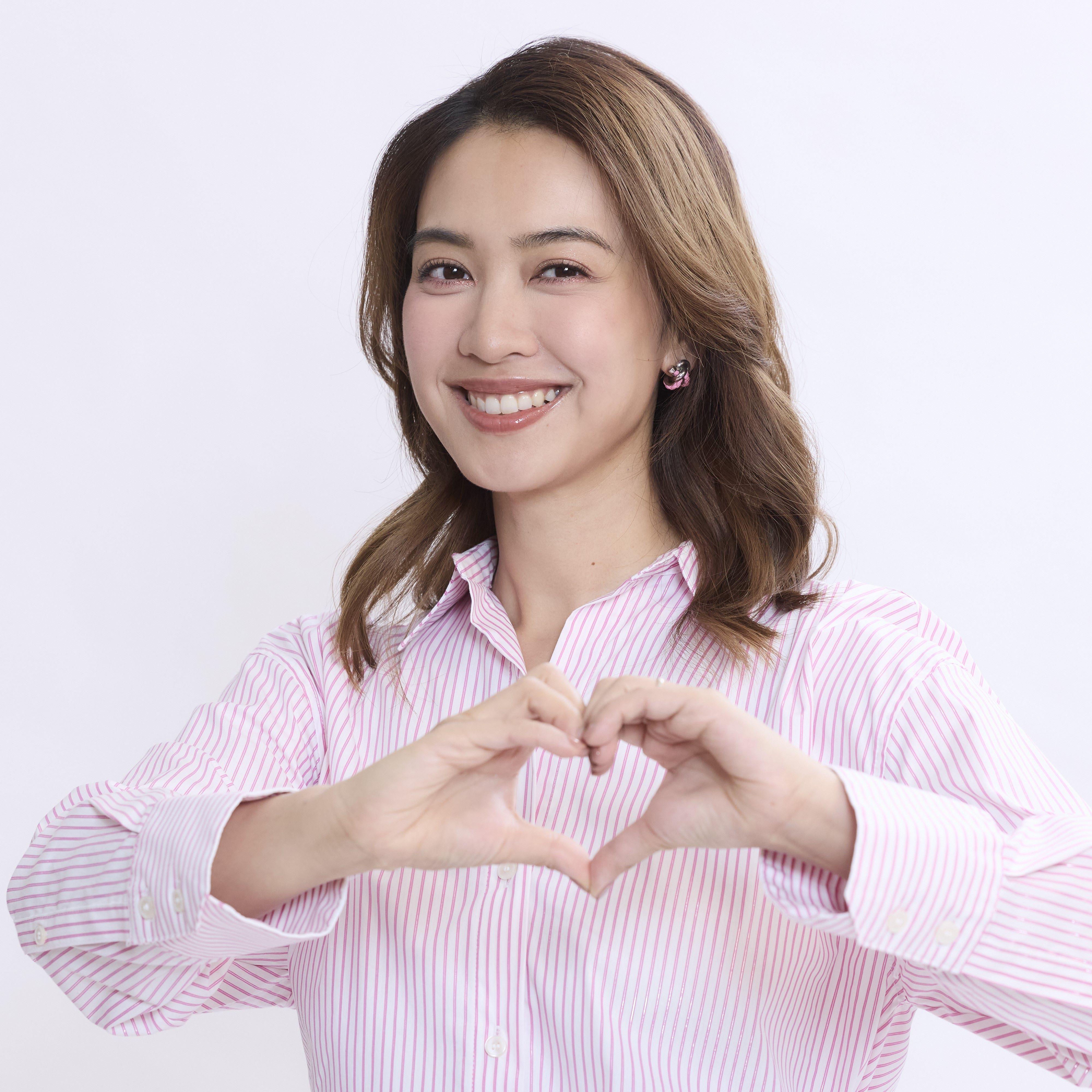 朱千雪任「基金會20周年大使」,提醒公眾定期接受乳健檢查。