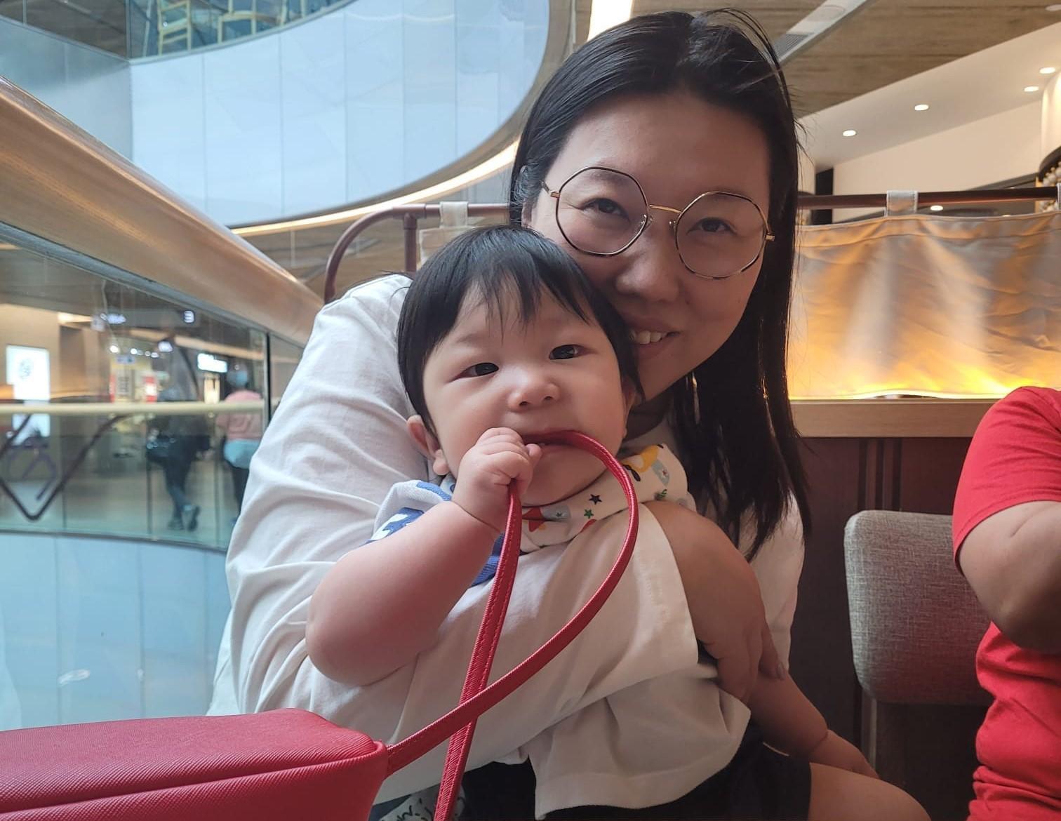 法會議員林琳接受訪問時表示,若有關免稅額延長措施落實,相信有助紓緩家長的育兒負擔。(資料圖片)