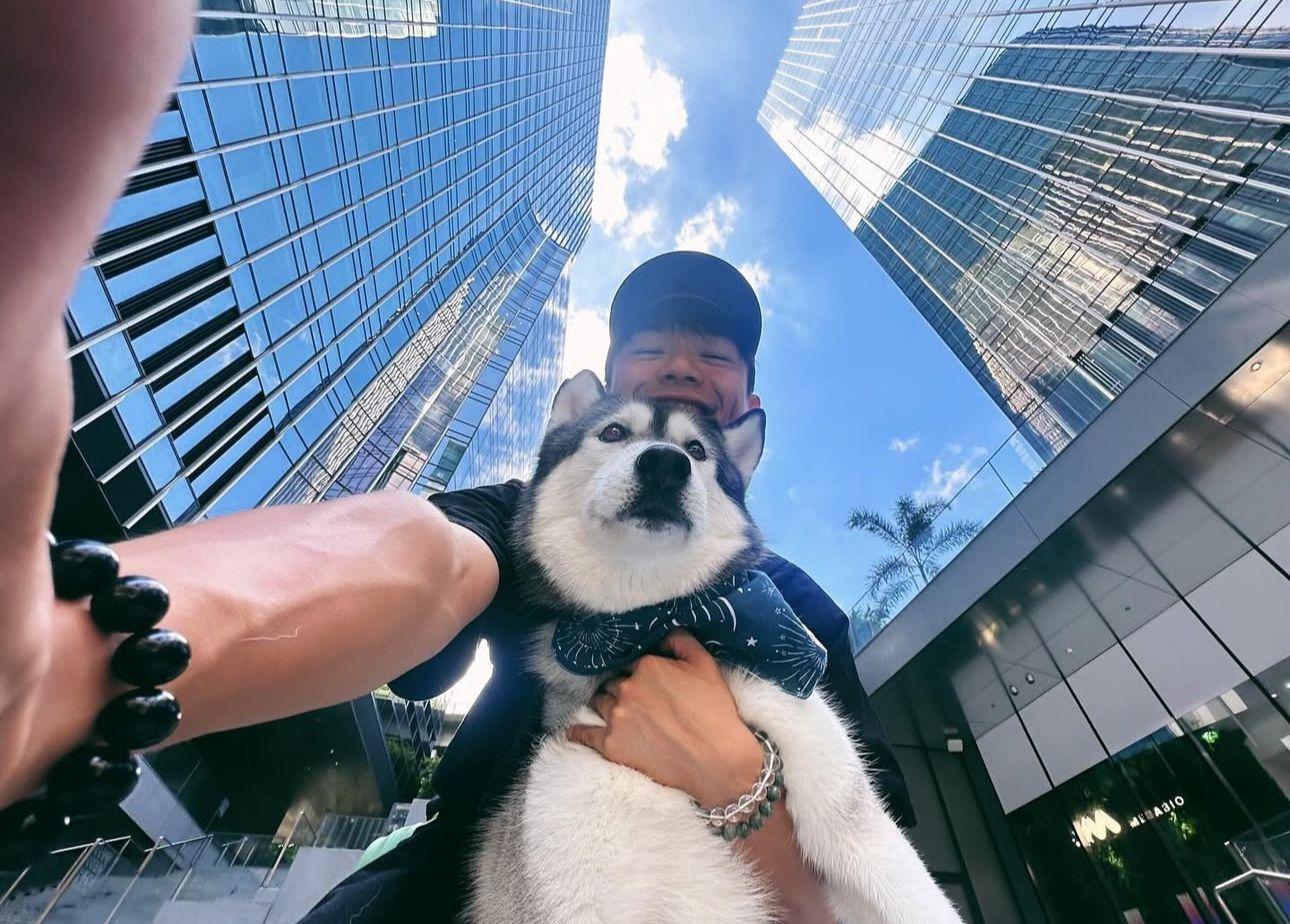 柯煒林昨晚再度更新IG。