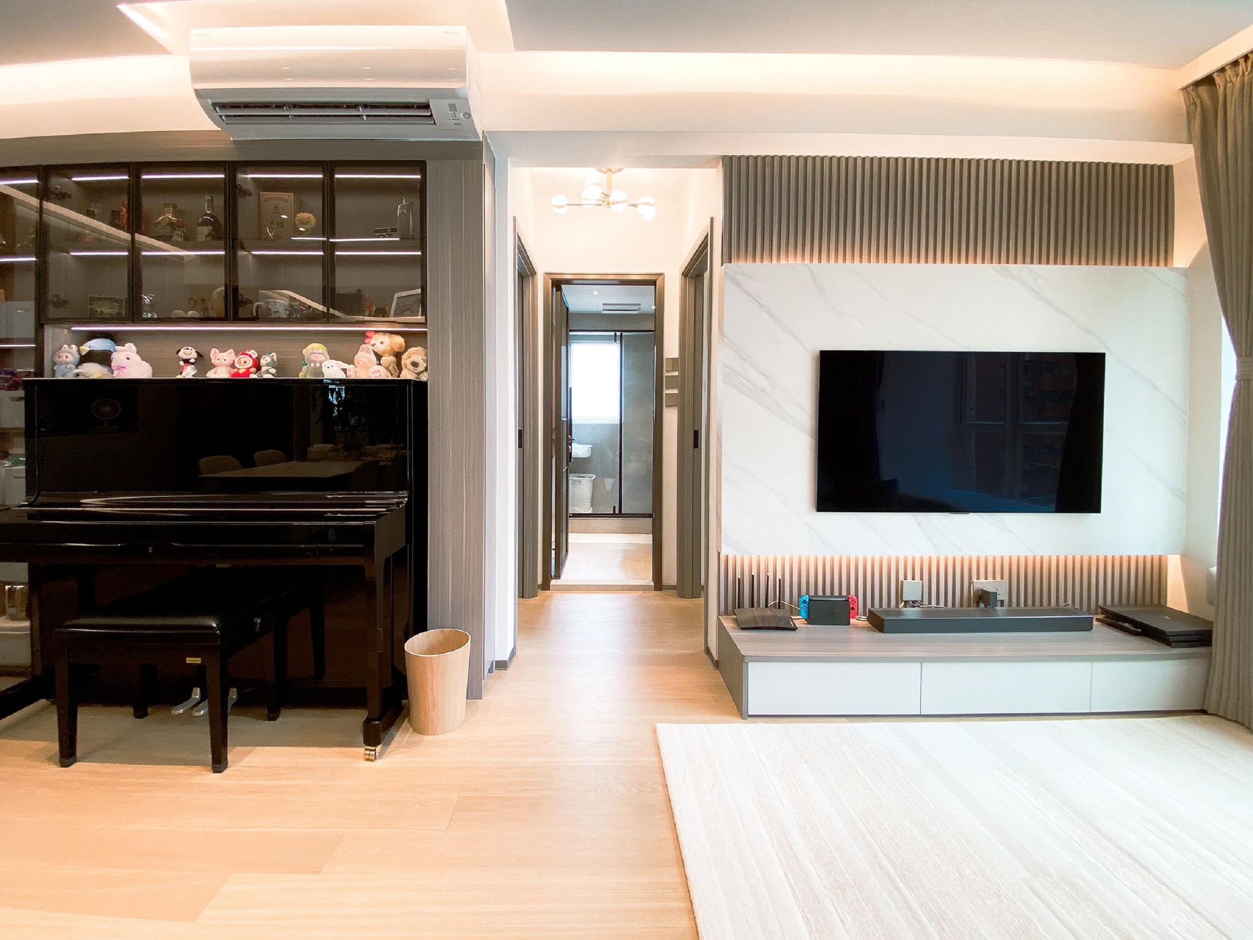 大廳面積寬敞,有不少活動空間。