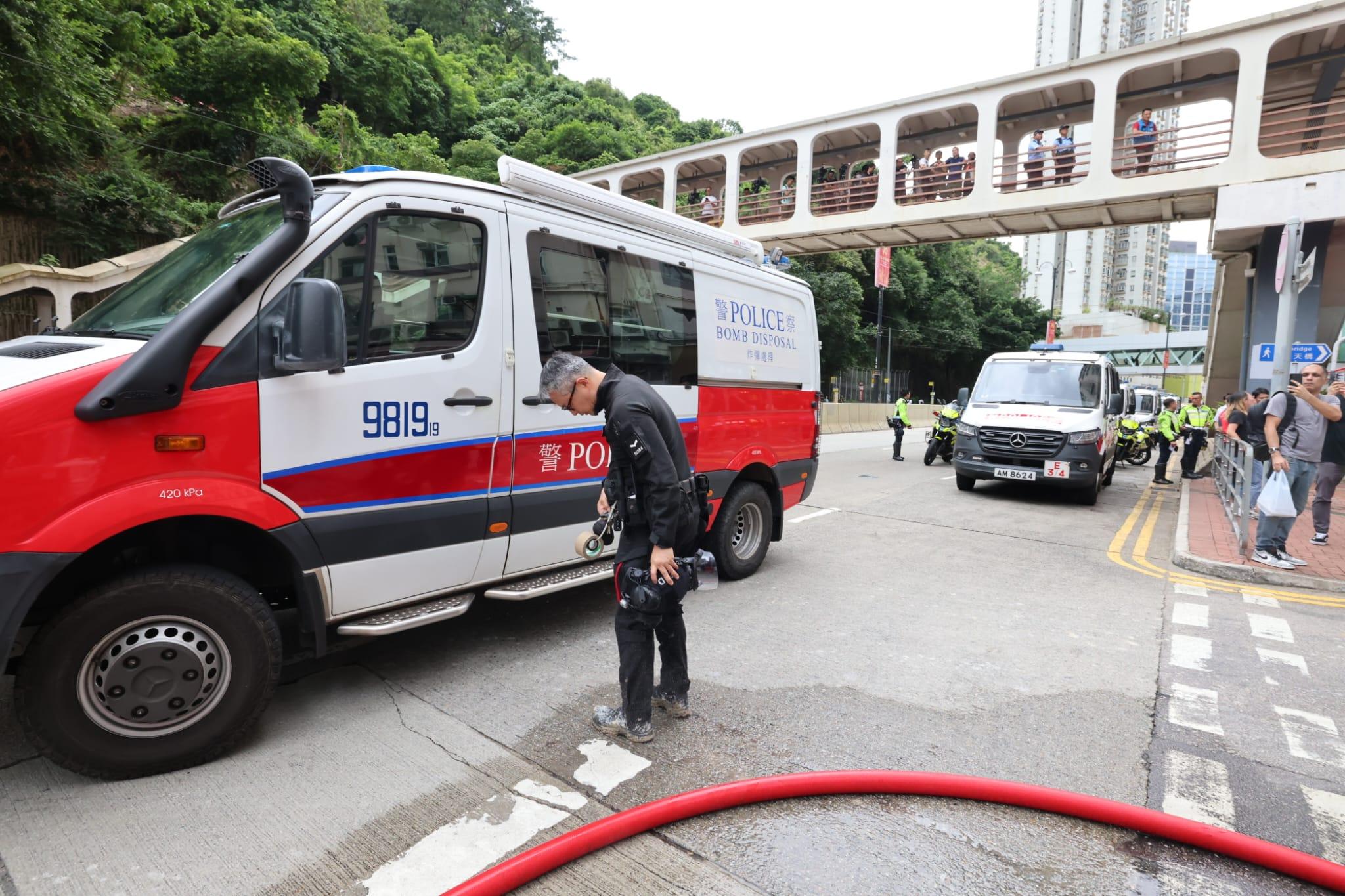 鰂魚涌濱海街地盤發現懷疑戰時炸彈