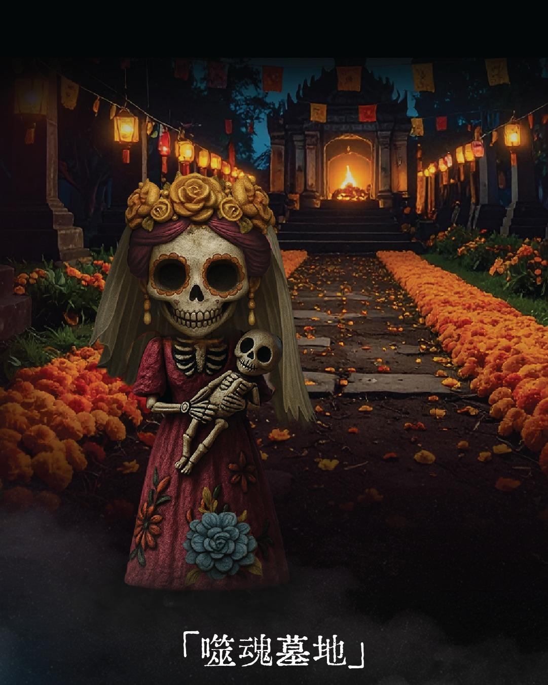 歡迎參加亡靈節,一個本為迎接逝者靈魂歸家的節日,一不小心,竟然被扯入恐怖的怨靈空間!在與世隔絕的地下墓穴,骷髏頭骨堆積如山,無親無故的孤魂野鬼早就匿藏其中,靜待時機破墓而出, 誓要將活人拉進地獄,沿途你可能會遇見傳說中會為人帶來不幸的哭泣女鬼,是福是禍由你揭曉。