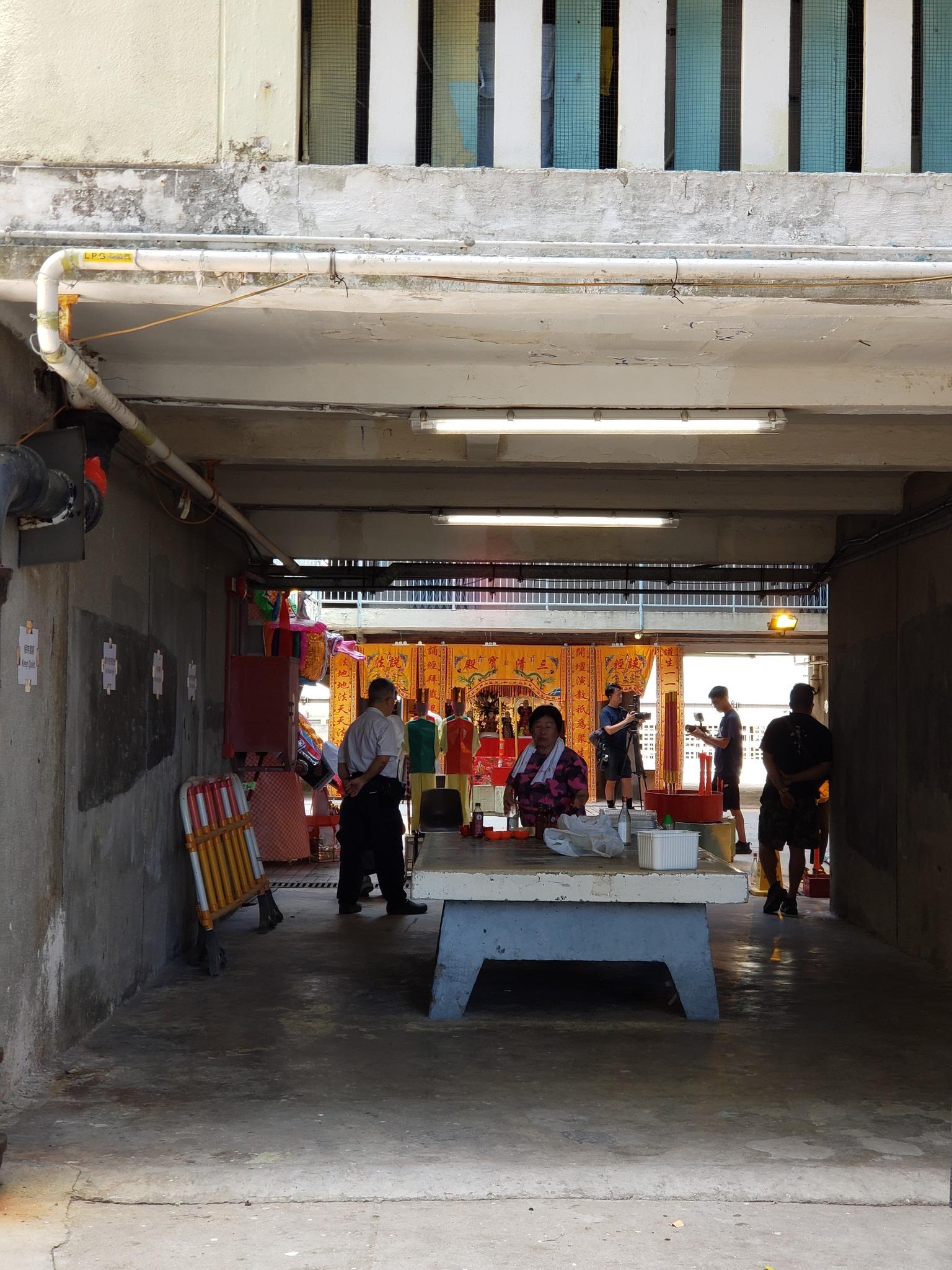 華富邨隔5年復辦盂蘭勝會,重建在即或成最後一屆。(華富生活Facebook)