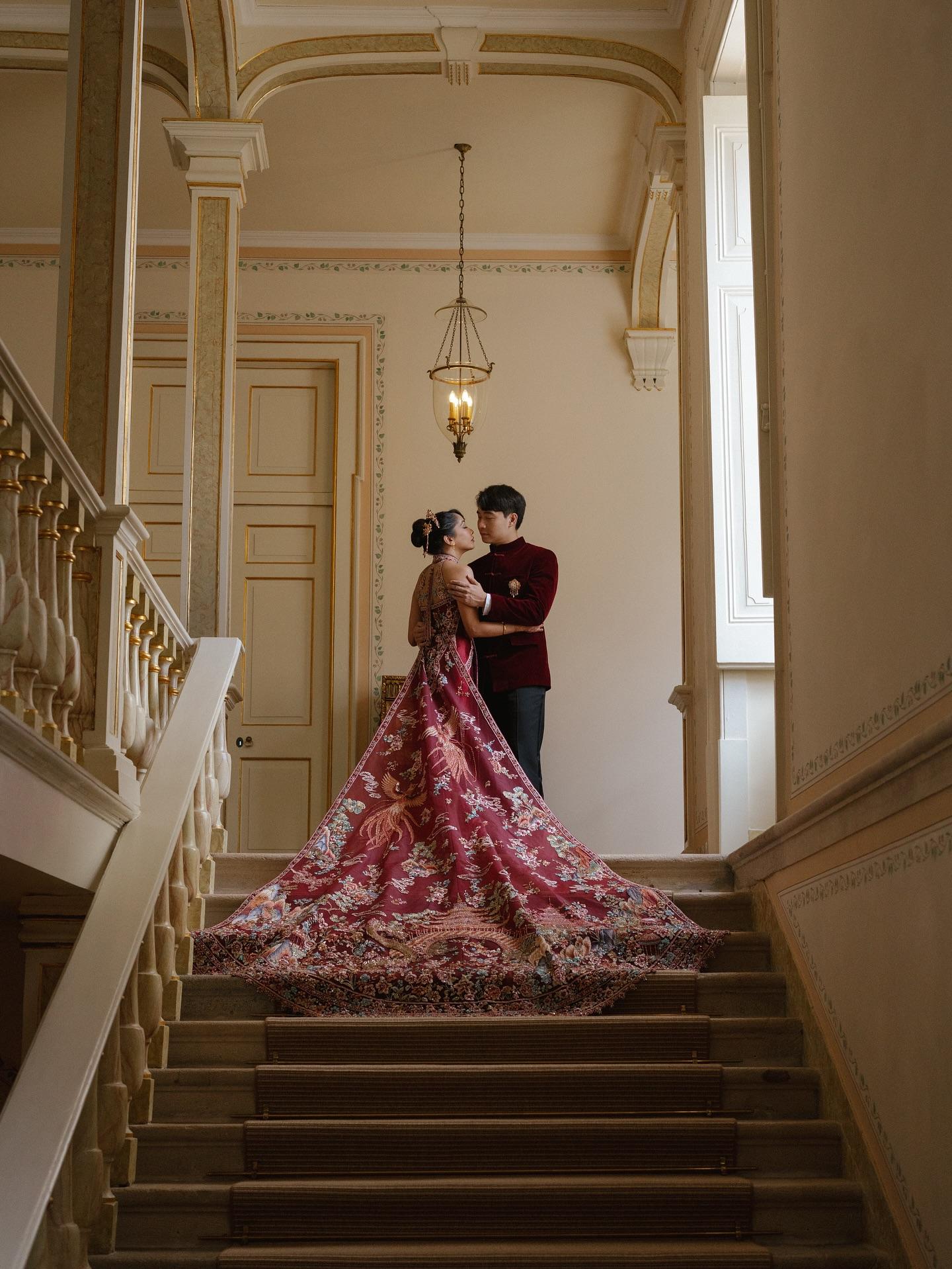 Uncle Roger上載葡萄牙婚禮靚相,他與妻子Sabrina7月結婚獲網民送上祝福。