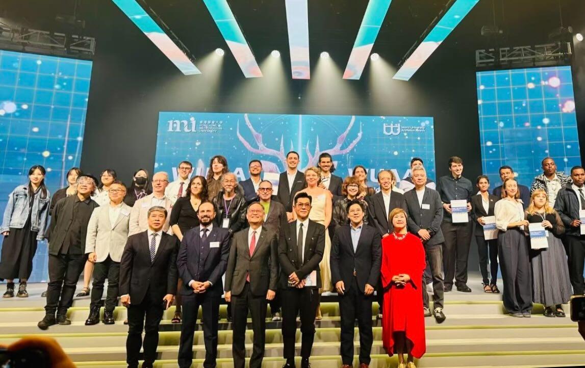 古天樂出席由都大舉辦的首屆「世界大學動畫獎」頒獎禮,並擔任頒獎嘉賓。