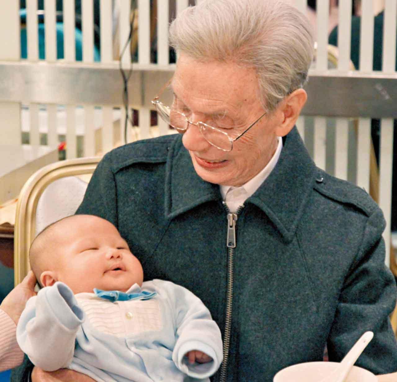 筆者父親與正正