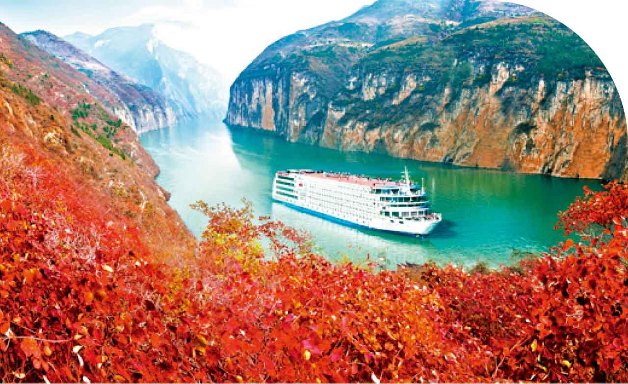 世紀榮耀號尊貴8天之旅 親睹長江三峽秋日限定「楓」景