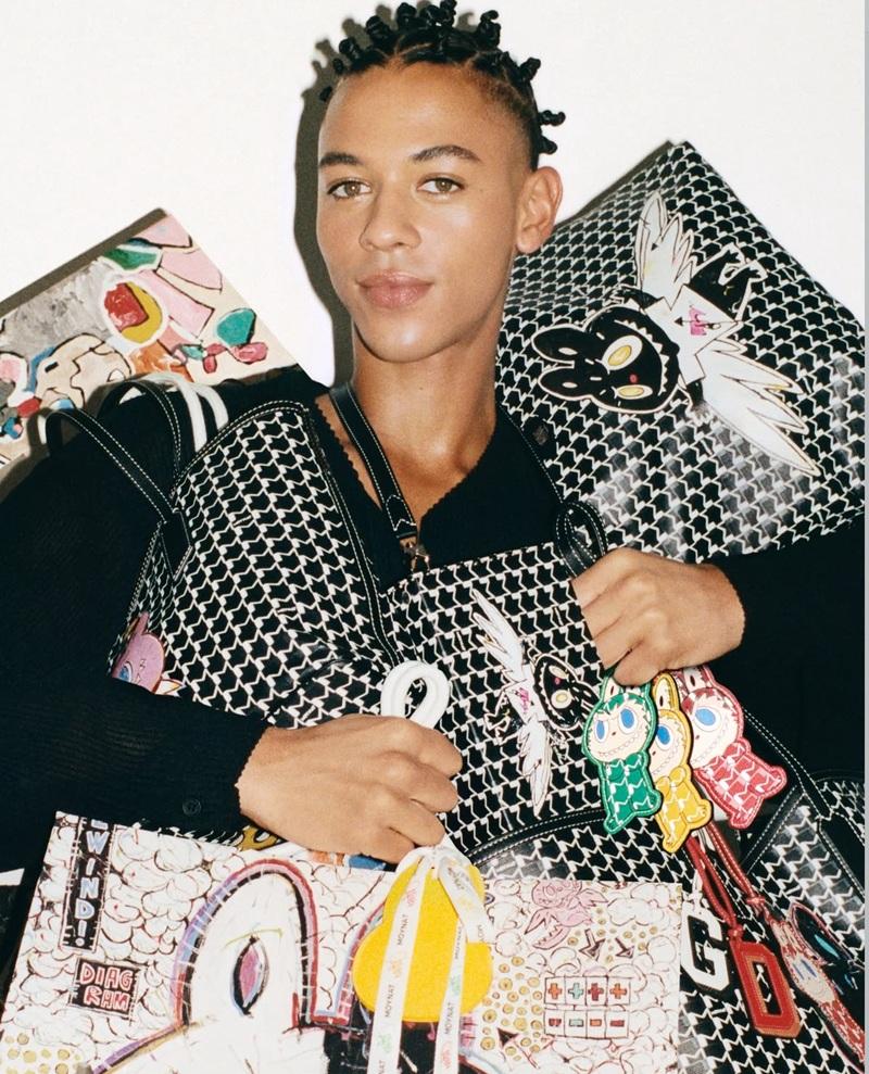 梁朝偉親試Labubu X Moynat經典手袋 慶祝Labubu誕生10周年