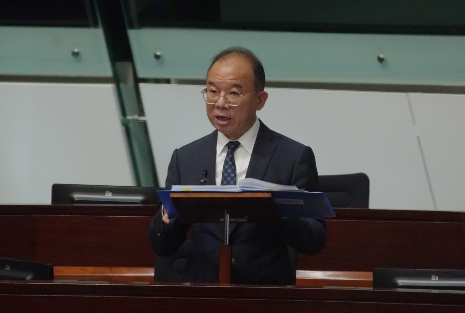 曾國衞對草案被否決感到失望。