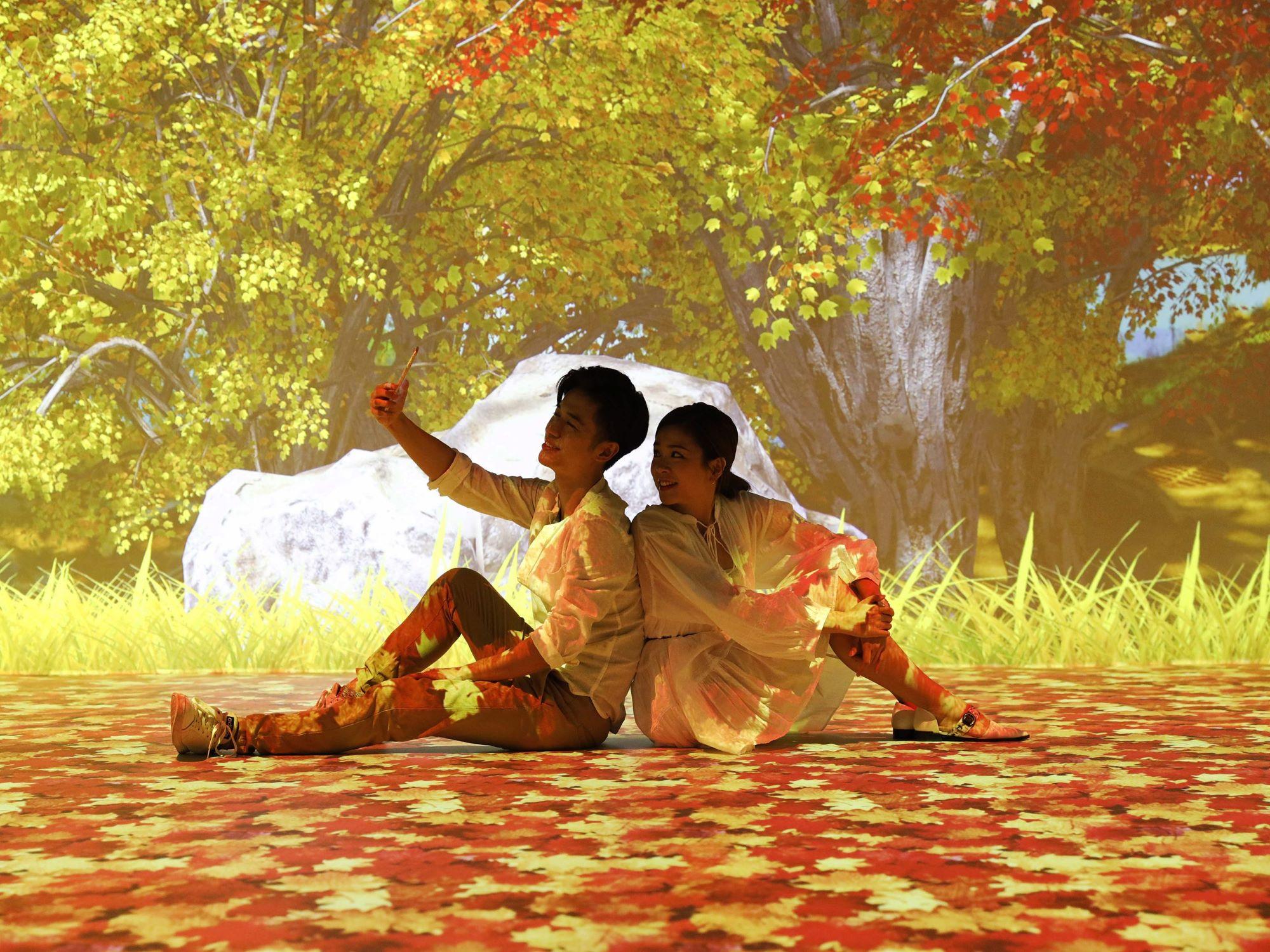 進全港首個大自然主題光影互動展館 - 夢想星球 (e-Planet),瞬間穿梭森林、海洋、四季和未來城市四個展區