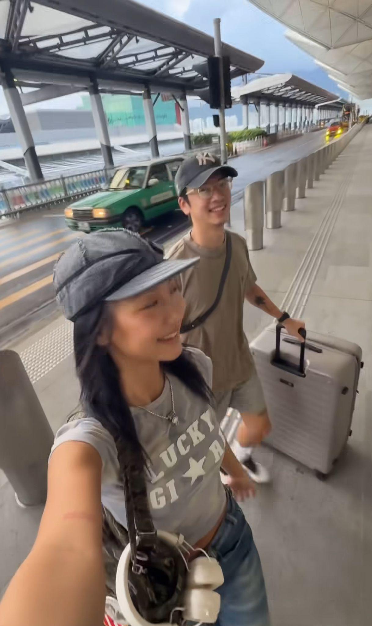 Marf為Locker炮製生日之旅,自言好high。