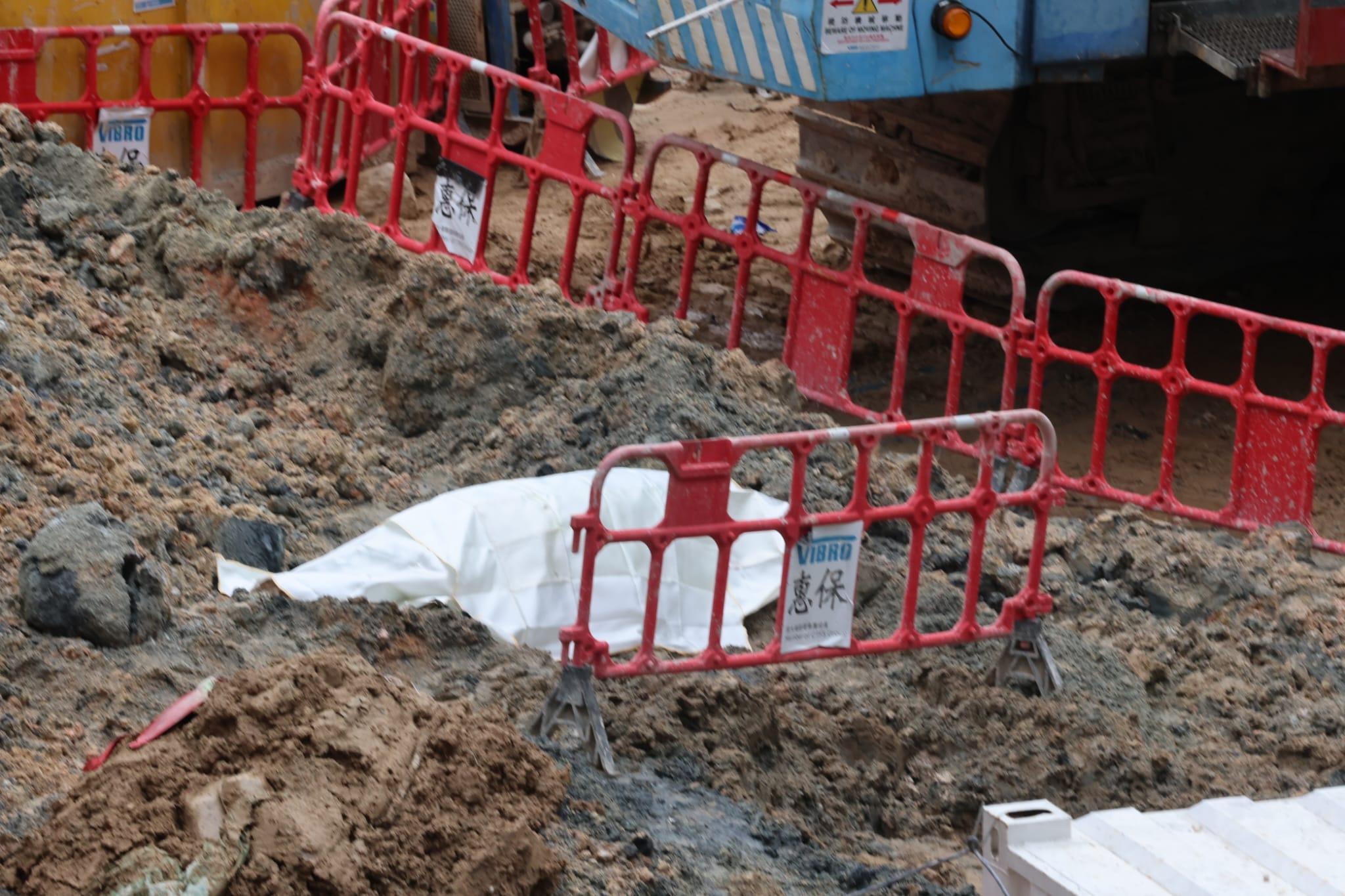 鰂魚涌驚現戰時炸彈。