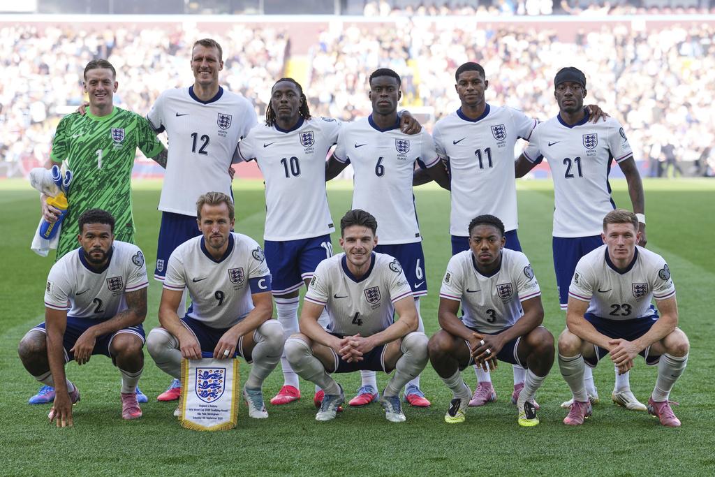英格蘭賽後在小組4戰全勝,以12分排小組榜首。(美聯社)