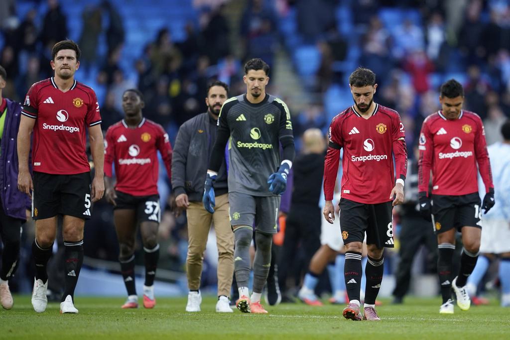 曼聯4戰4分,為1992/1993球季以來聯賽最差開季。(美聯社)